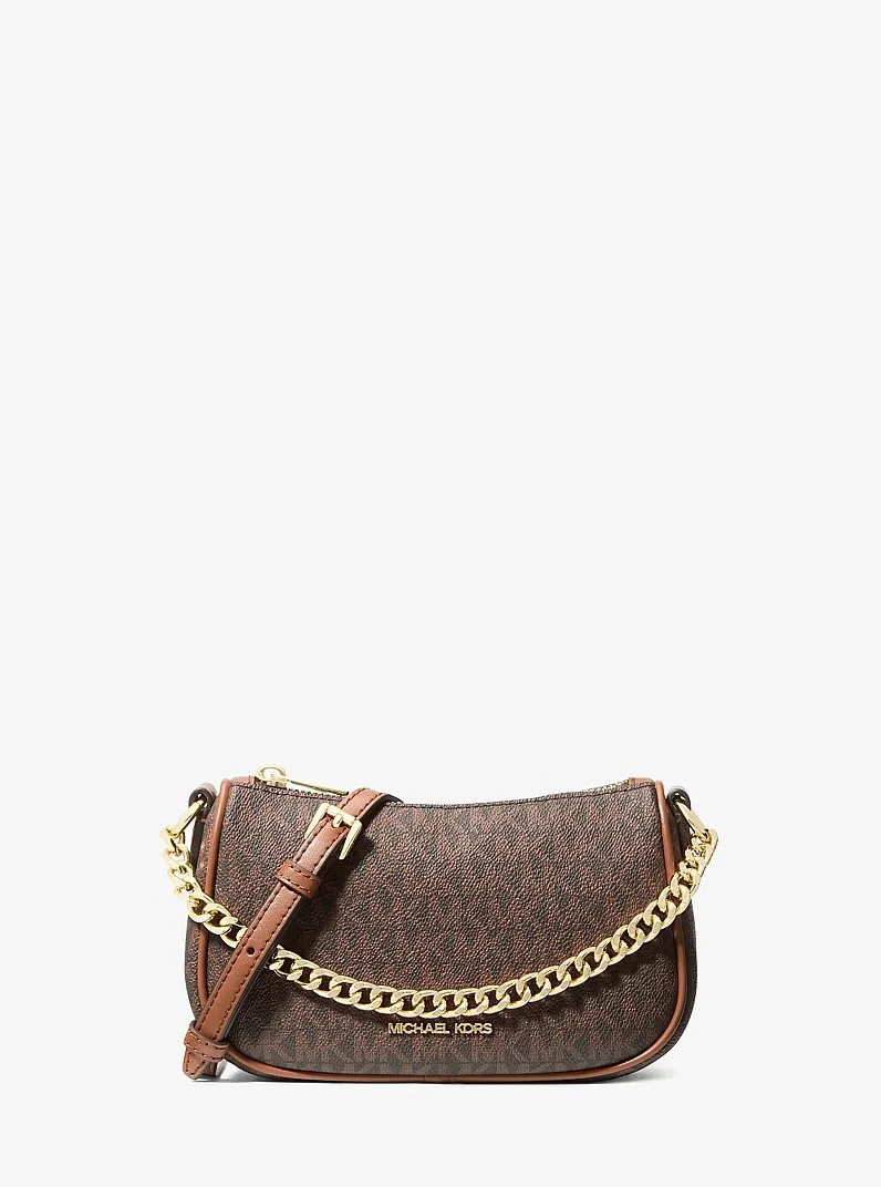 Carmela Small Signature Logo Convertible Crossbody Bag - 1