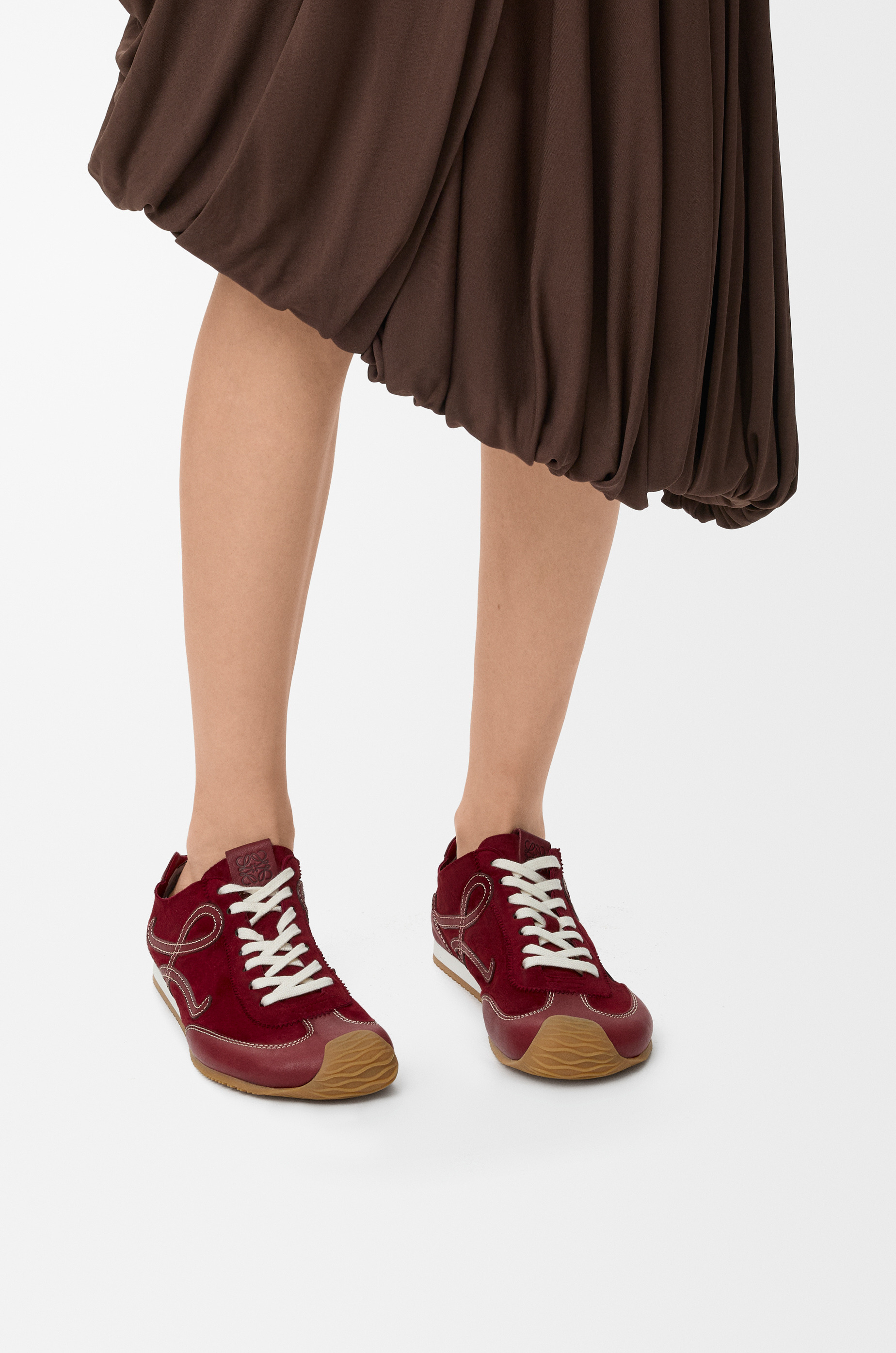 Ballet Runner 2.0 unlined in deerskin and vegetable-tanned calfskin - 2