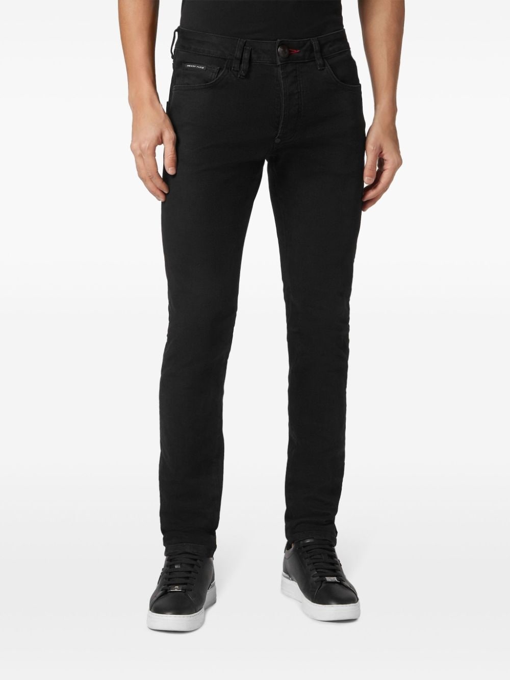 Lion Circus mid-rise slim-fit jeans - 3