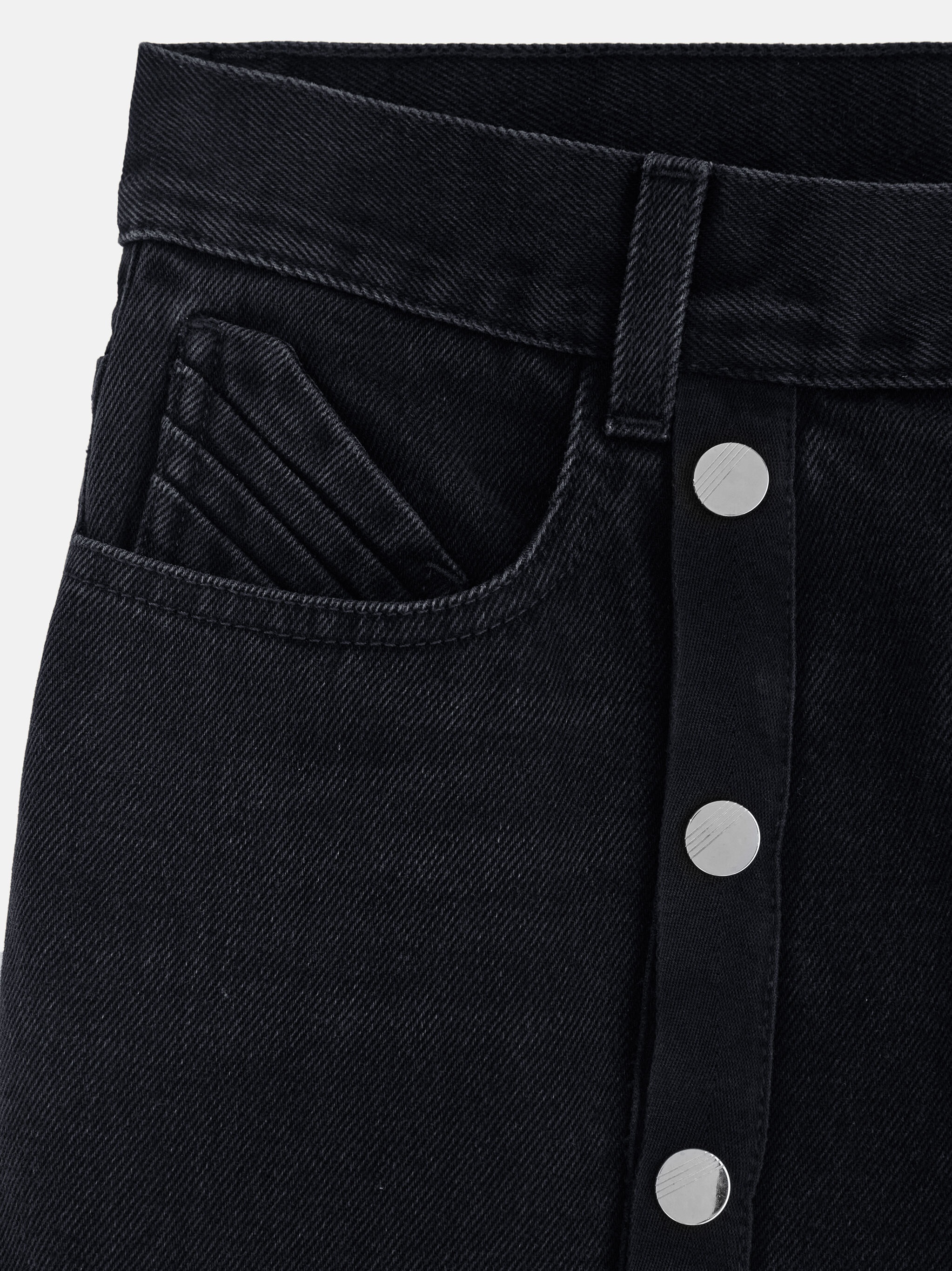 BLACK LONG PANTS - 4