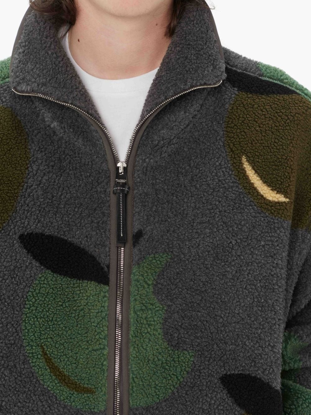 CASUAL ZIP FRONT FLEECE JACKET - 6