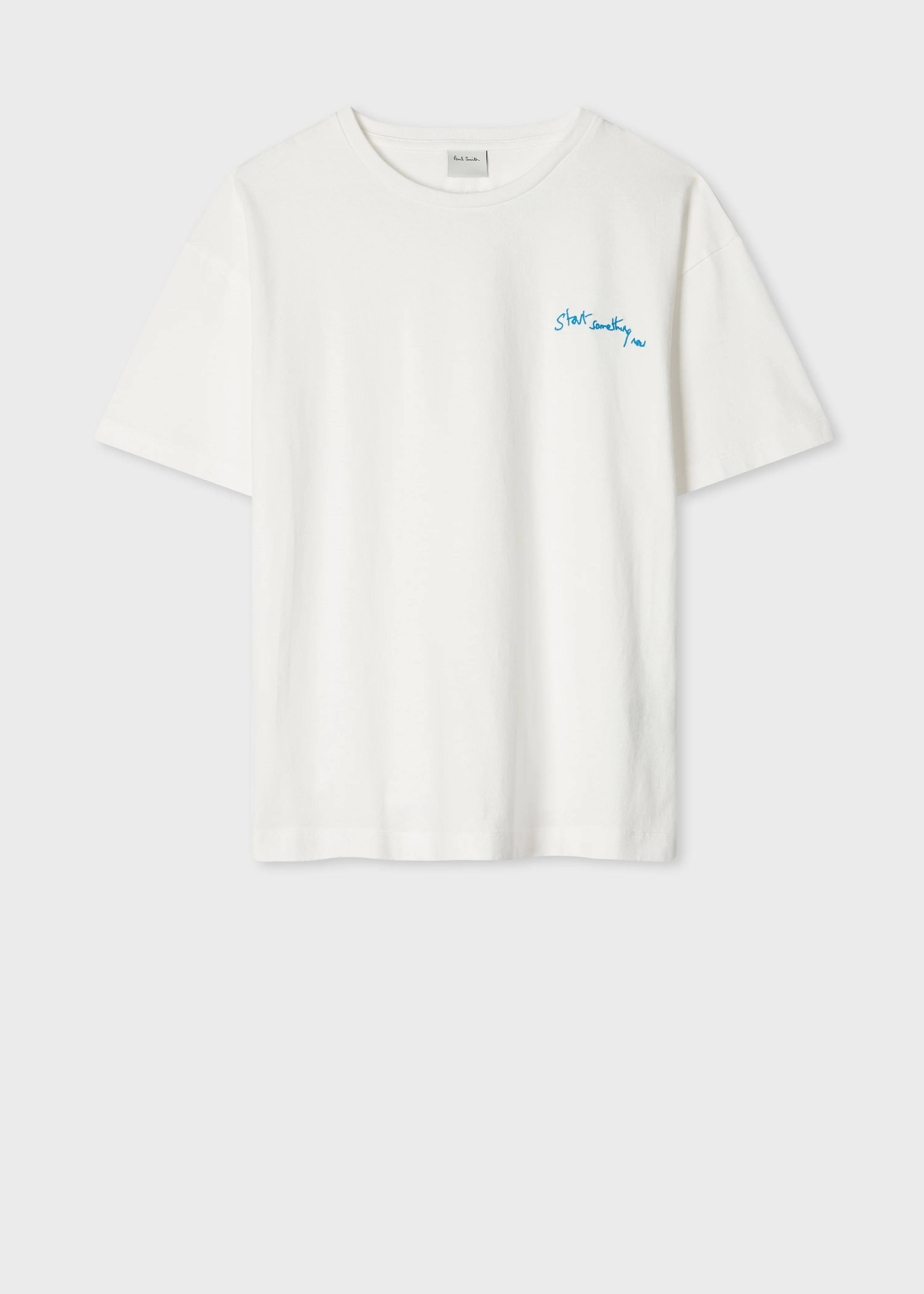 Women's Ecru 'Start Something New' T-Shirt - 1