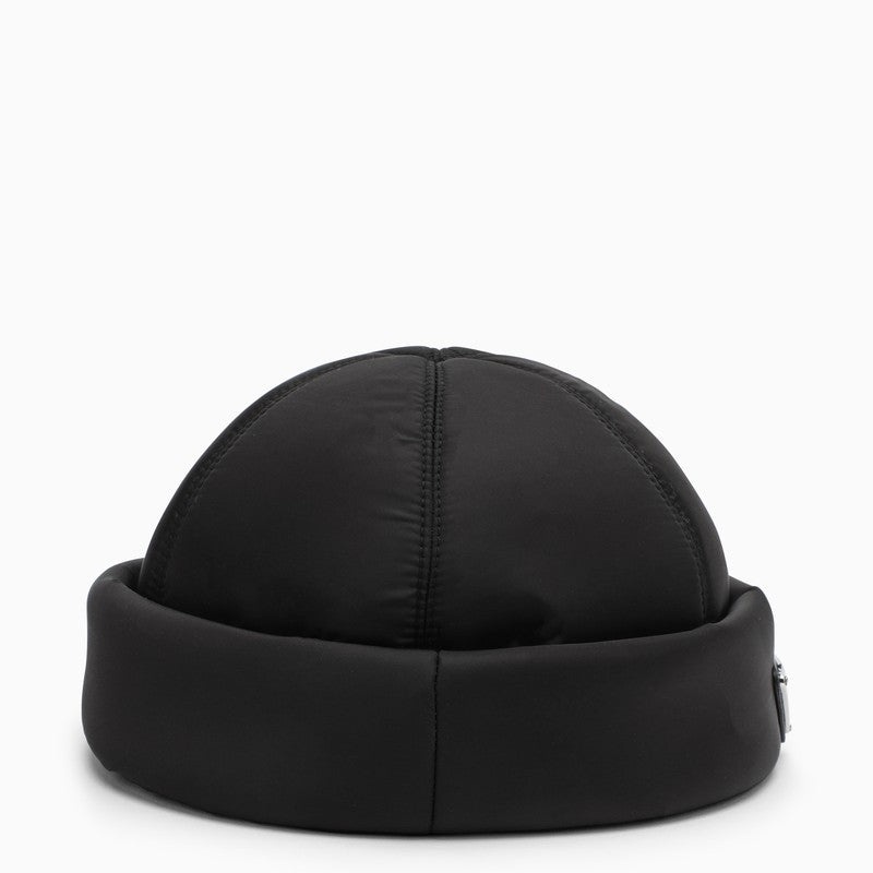Prada Prada Black Nylon Hat | luosophy | REVERSIBLE