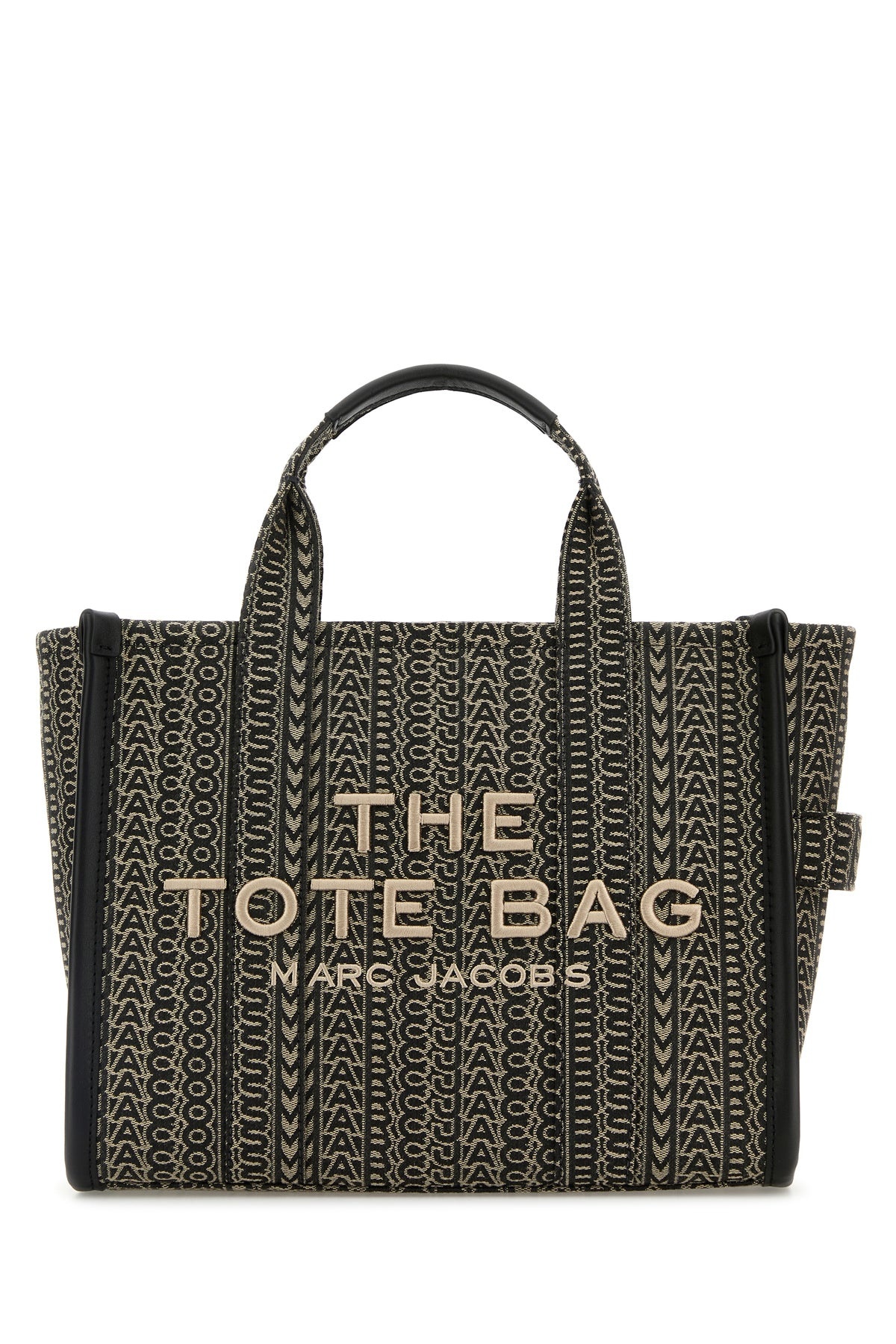 Embroidered canvas shopping bag - 1