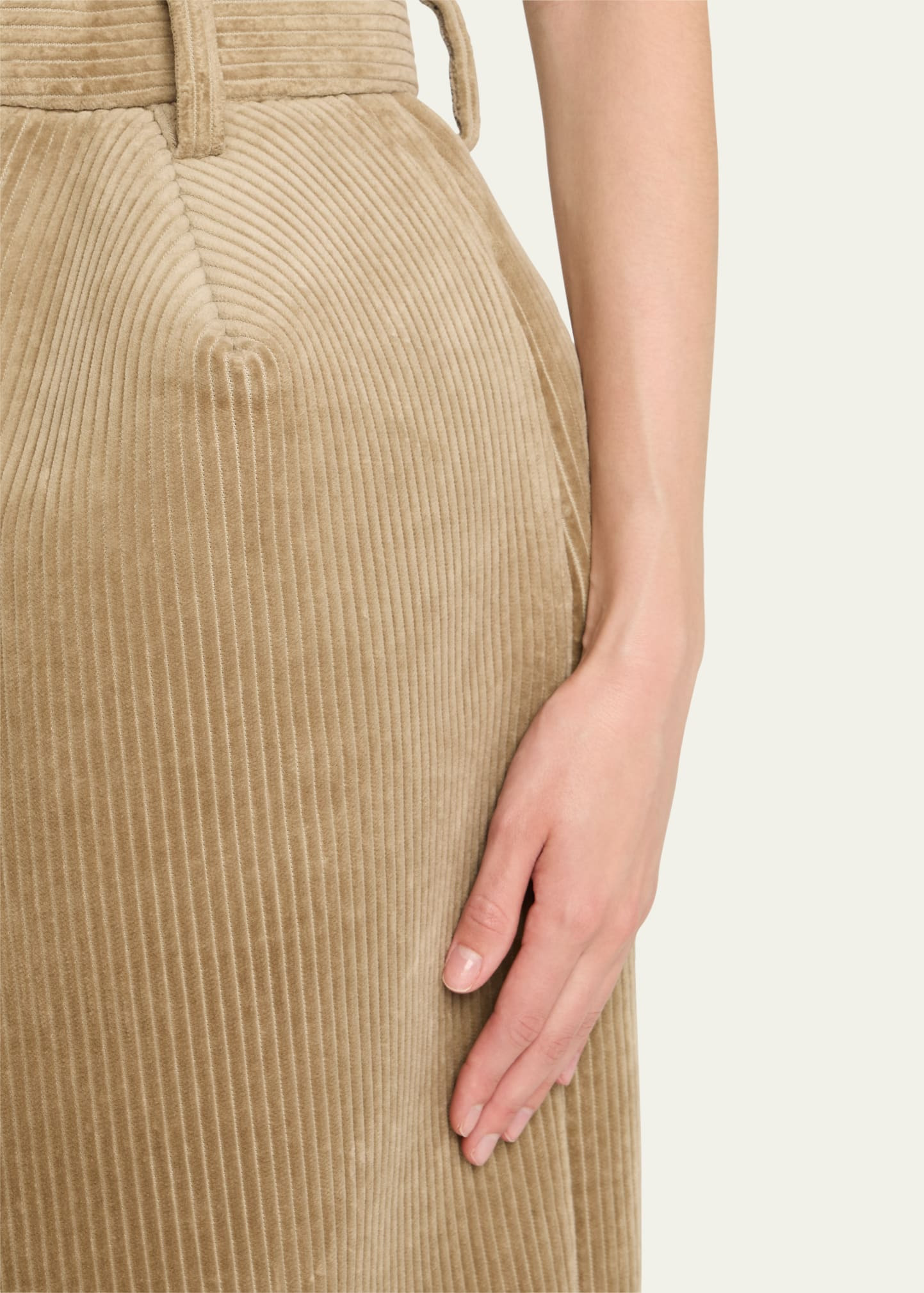 Corduroy Volume Pants - 5