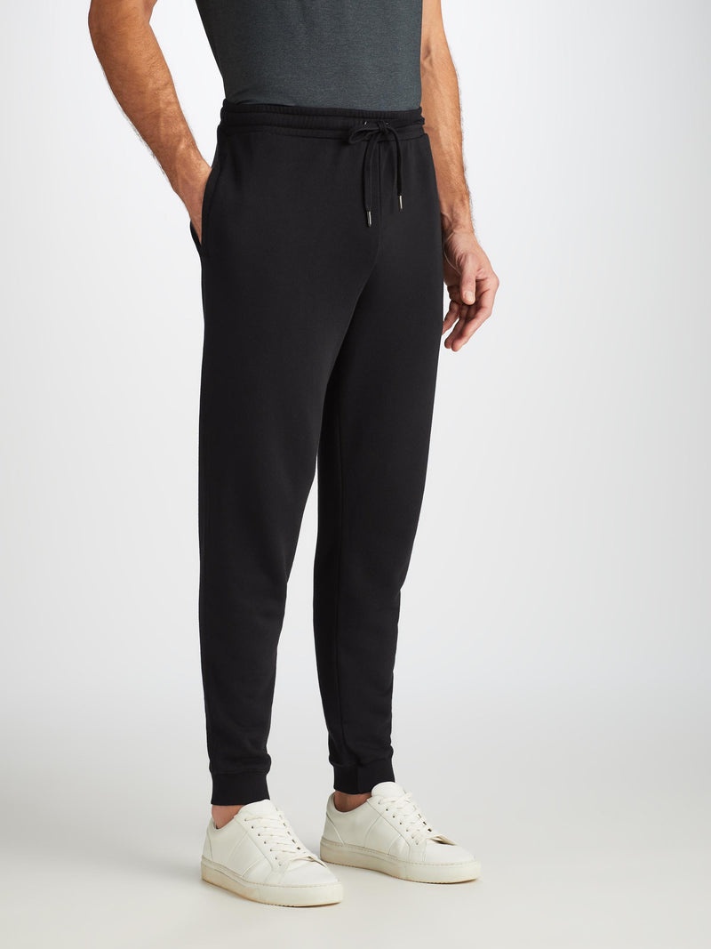 Men's Sweatpants Quinn Cotton Modal Black - 3