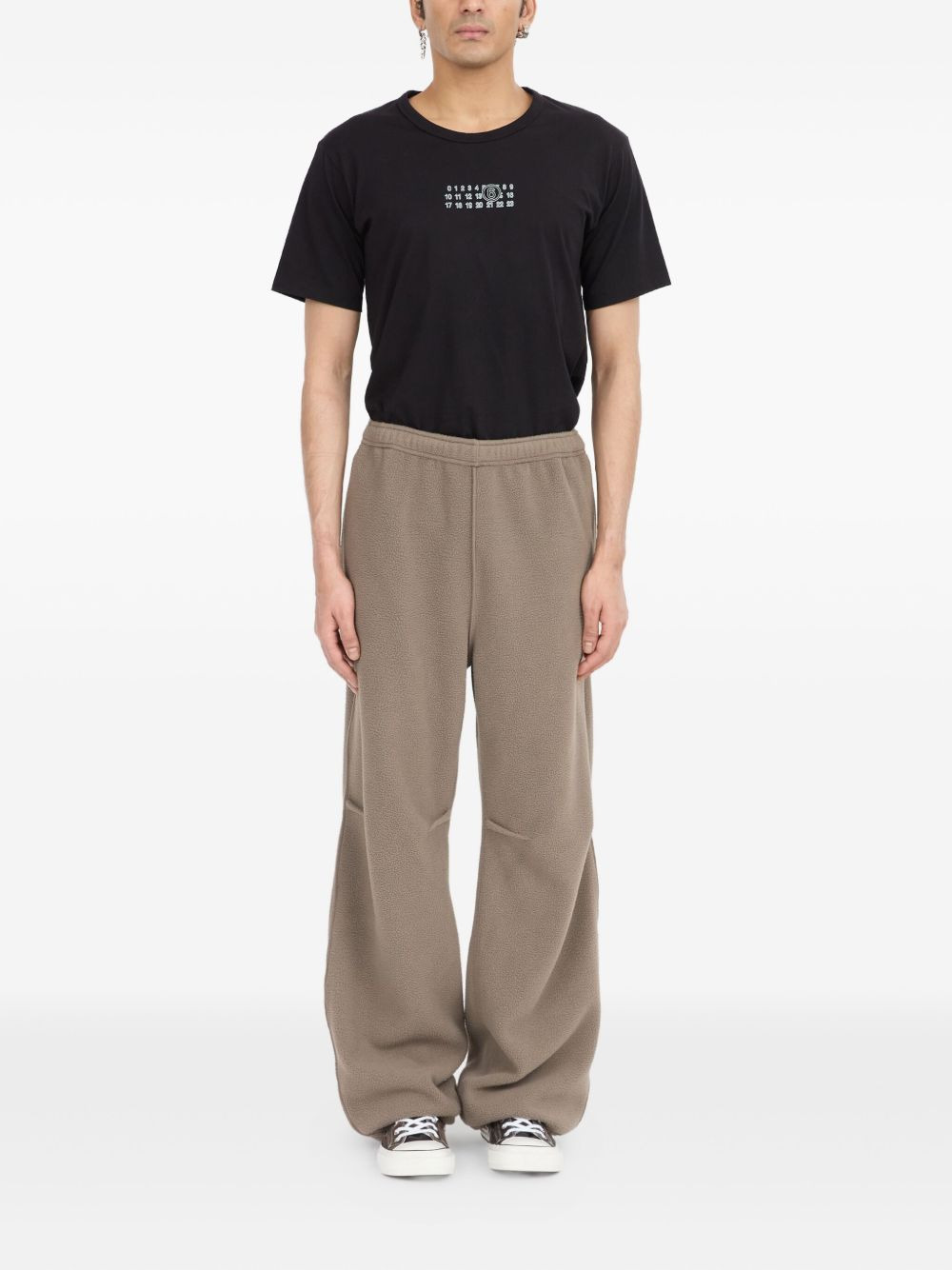 fleece track pants - 2