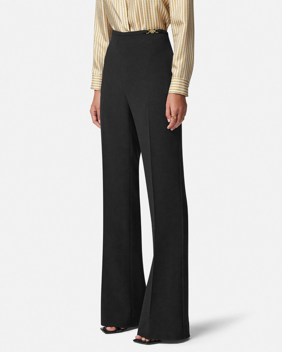 Cady Wide-Leg Pants - 4
