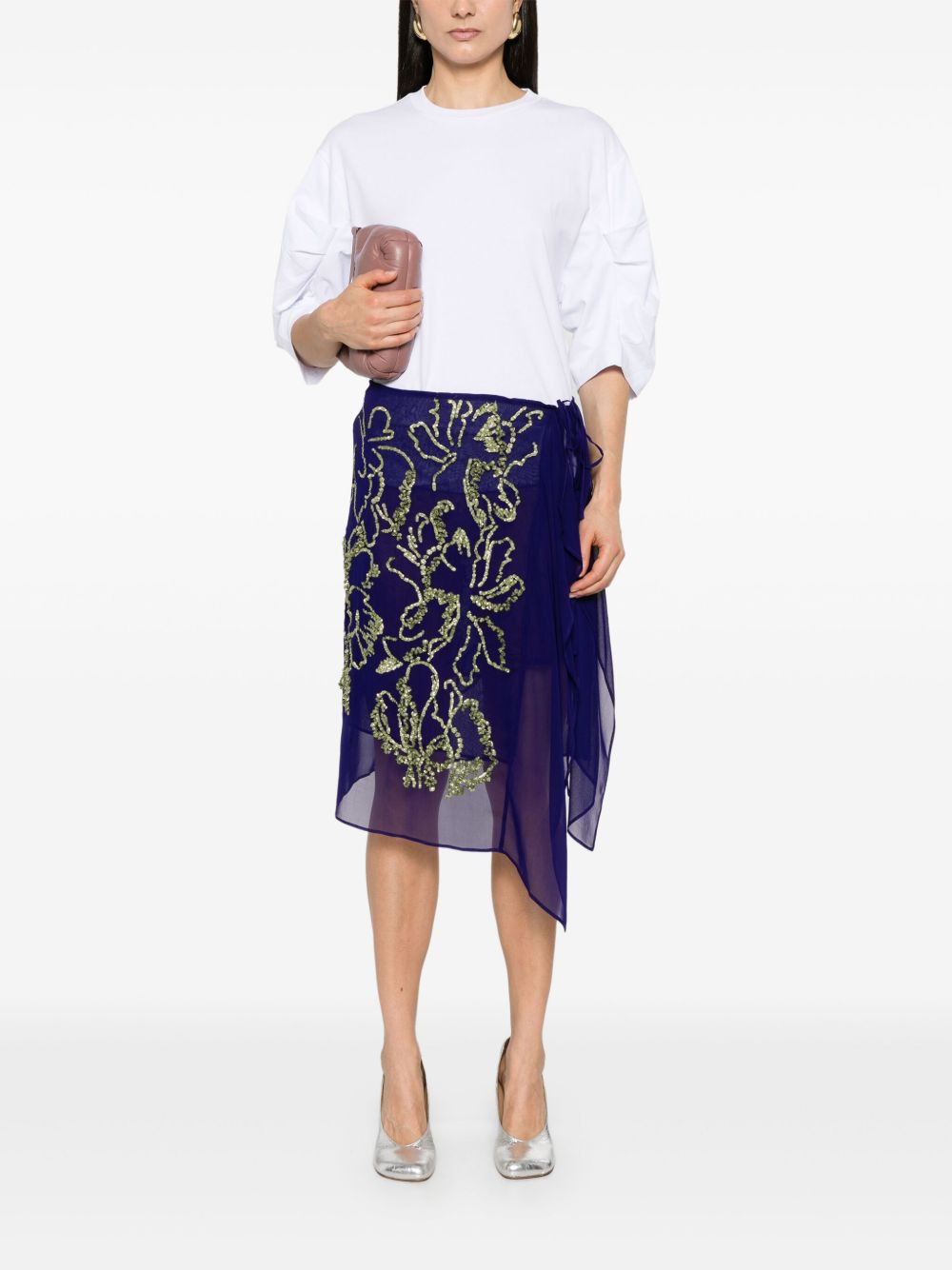 Dries Van Noten Women Heynet Cotton T-Shirt - 5