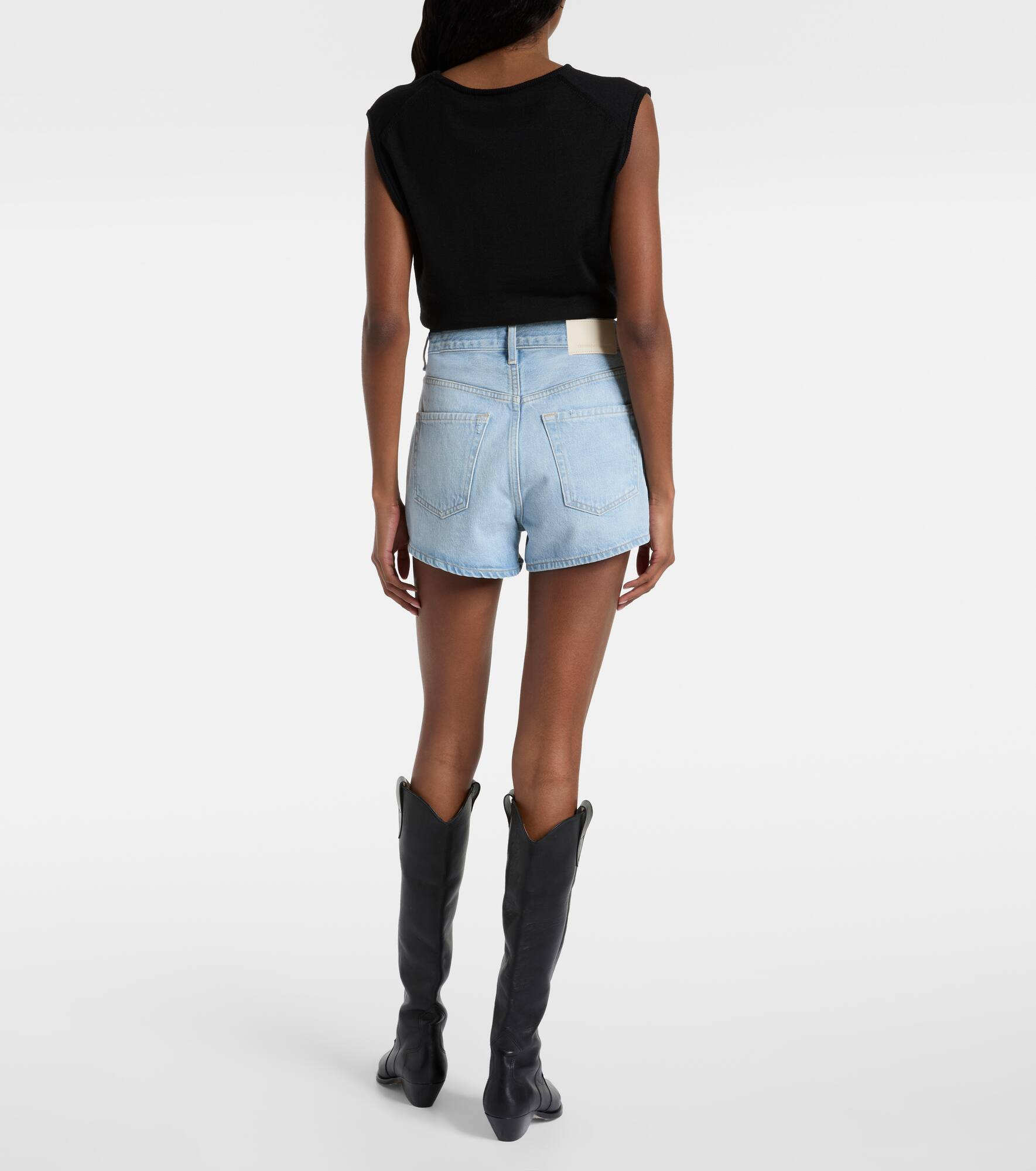Marlow denim shorts - 3
