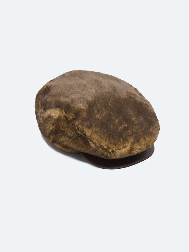FAUX FUR DRIVER HAT 4