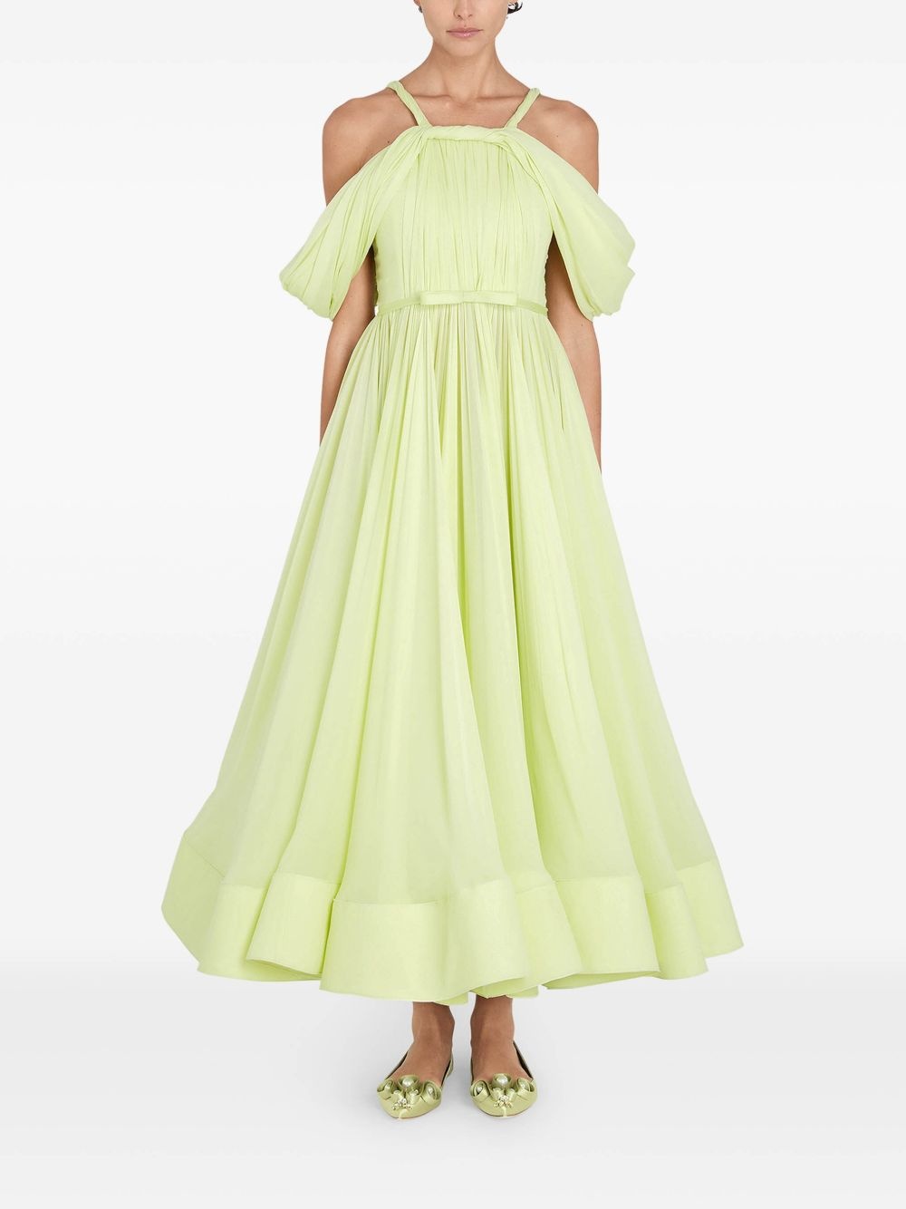 silk dress - 2
