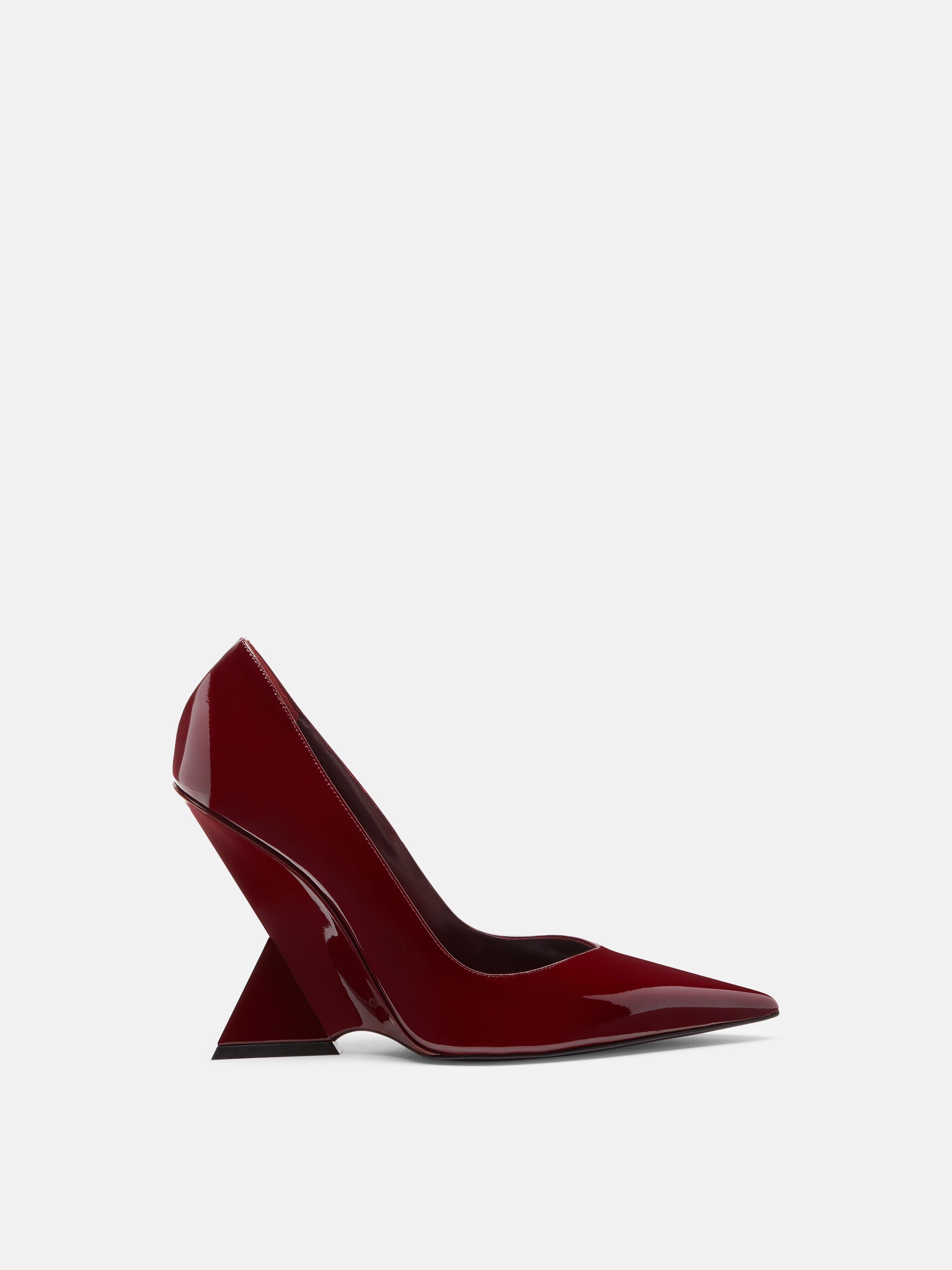 ''CHEOPE'' WINE RED PUMP - 1