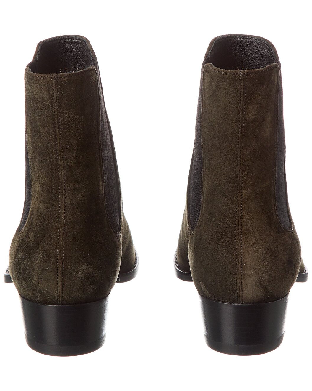 Saint Laurent Wyatt 40 Suede Chelsea Boot (Authentic Pre-Loved) - 3