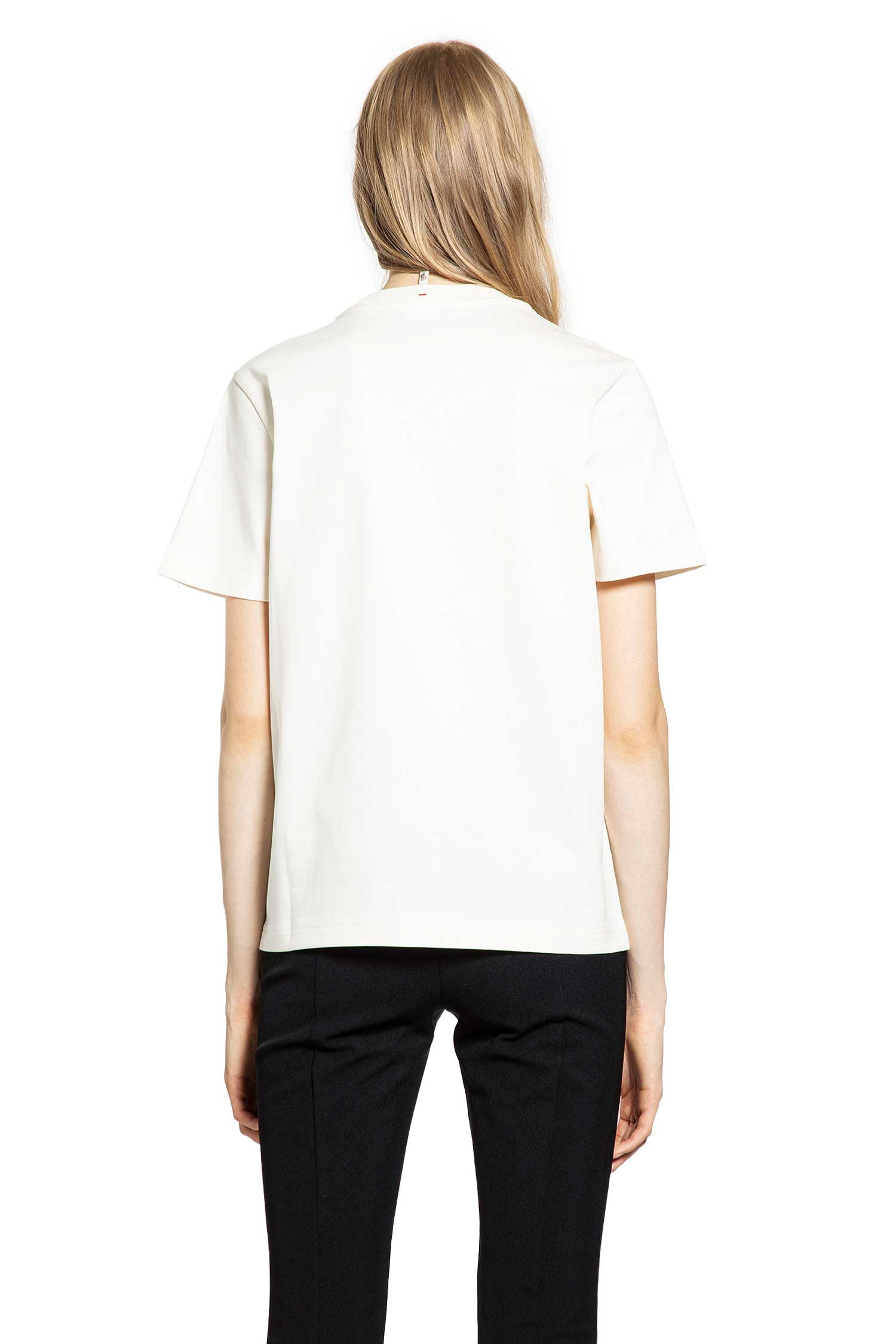 Moncler Grenoble Woman White T-shirts & Tank Tops - 3