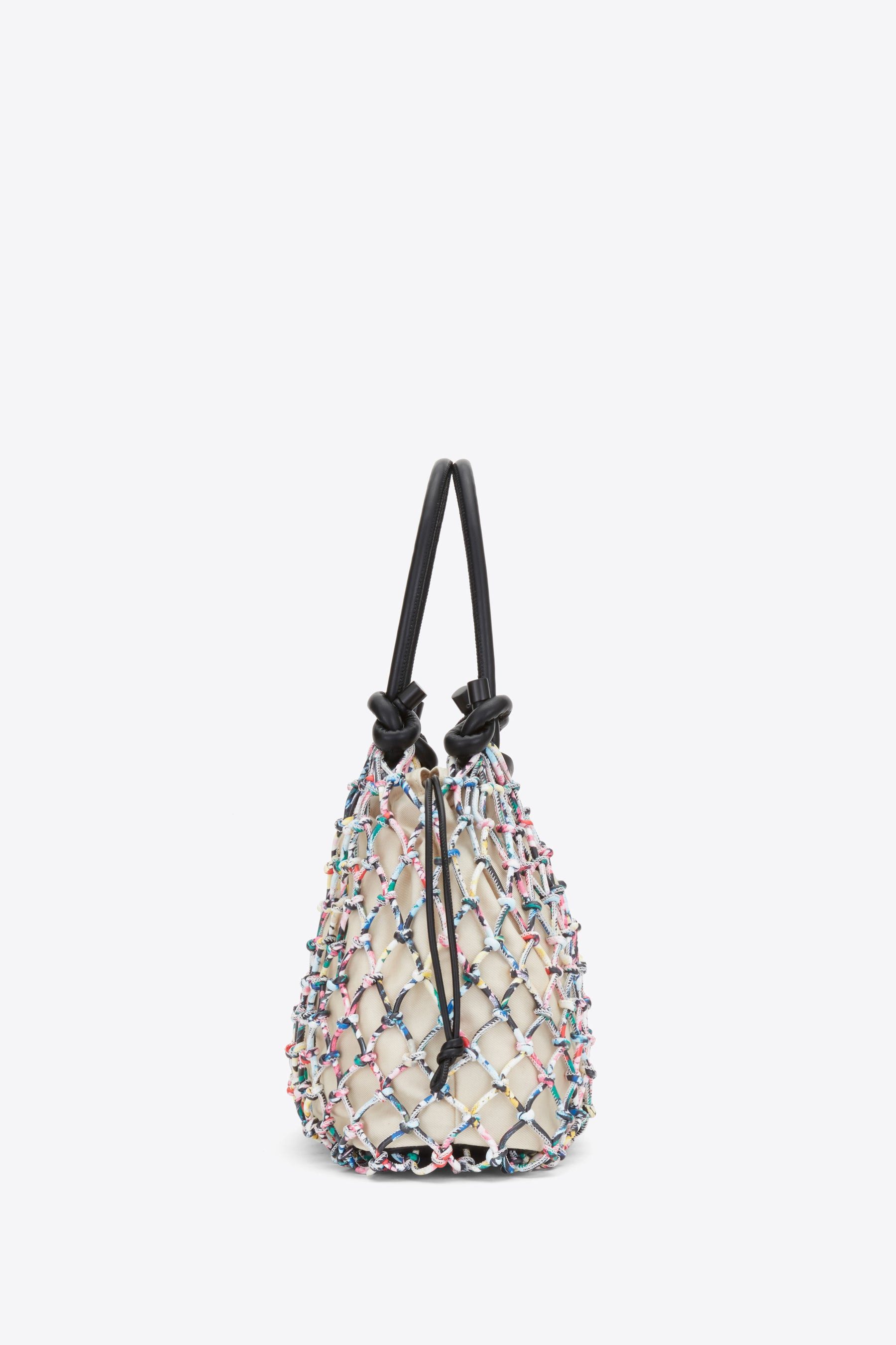Printed Macrame Mini Sac - 3