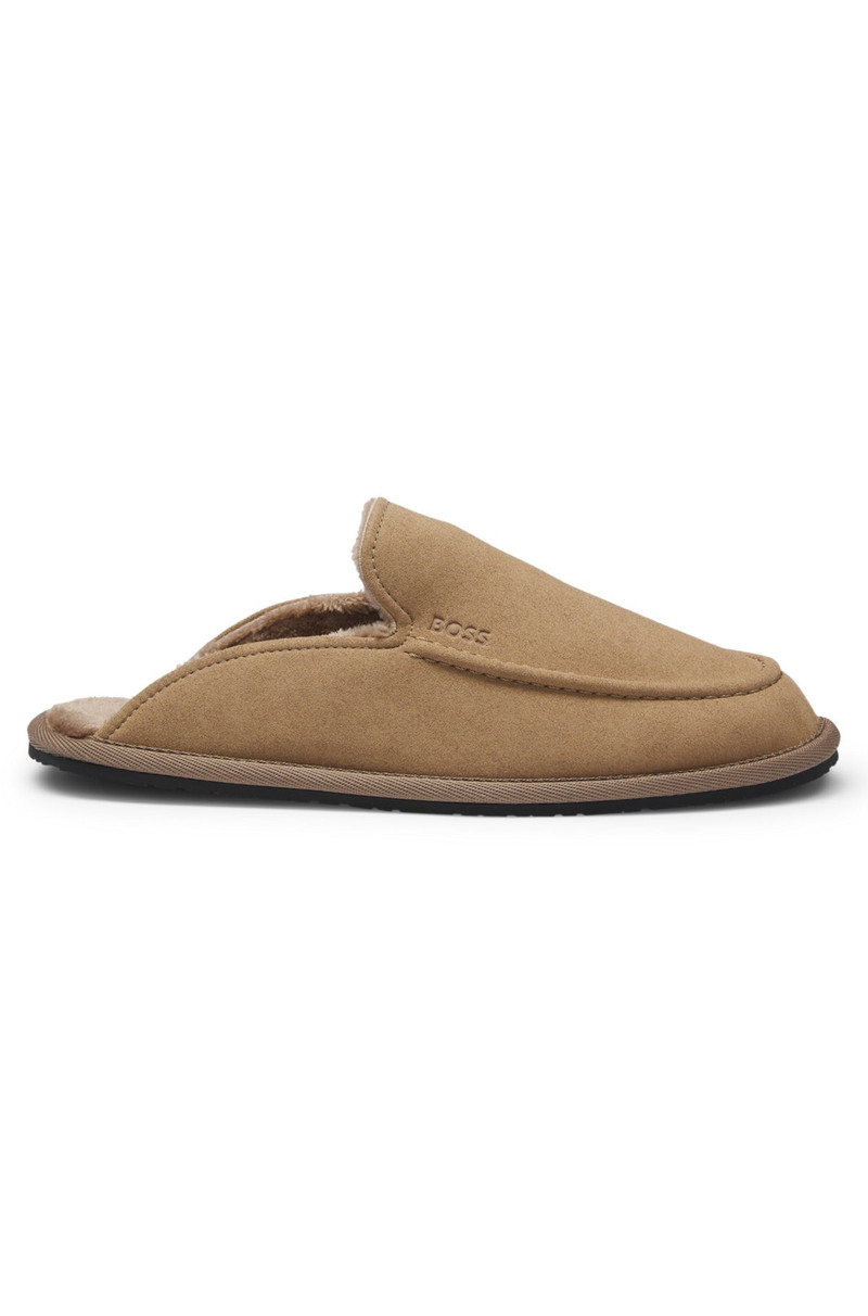 MICROFIBRE SLIPPERS WITH RUBBER SOLE 1