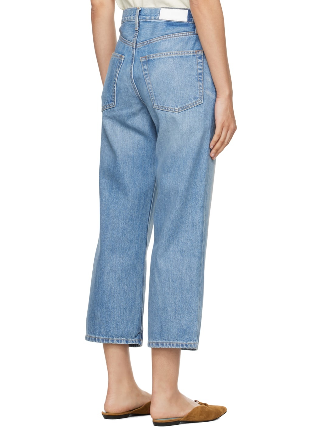Blue Coated Jeans - 3