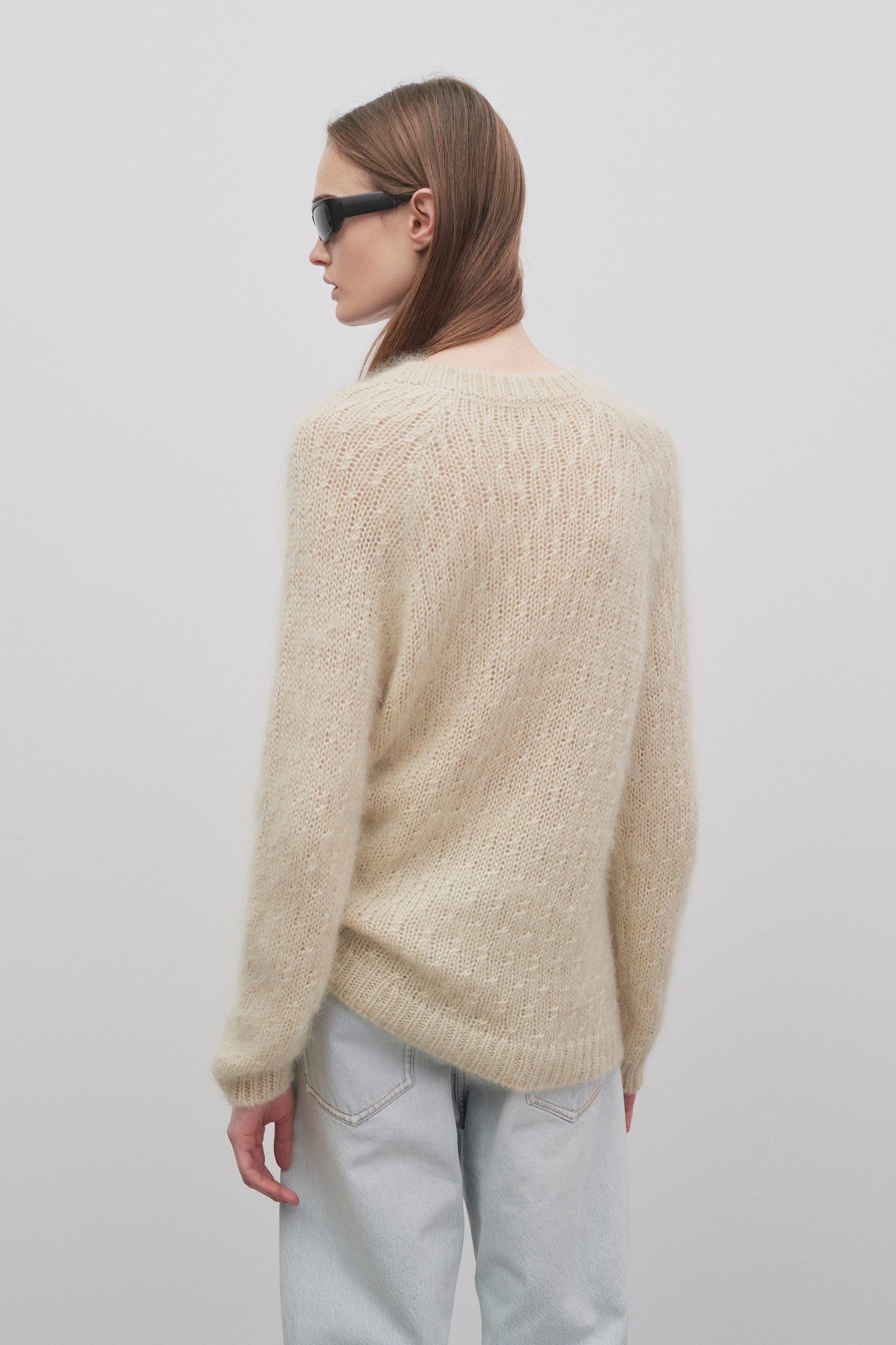 Finley Top in Mohair and Silk - 5