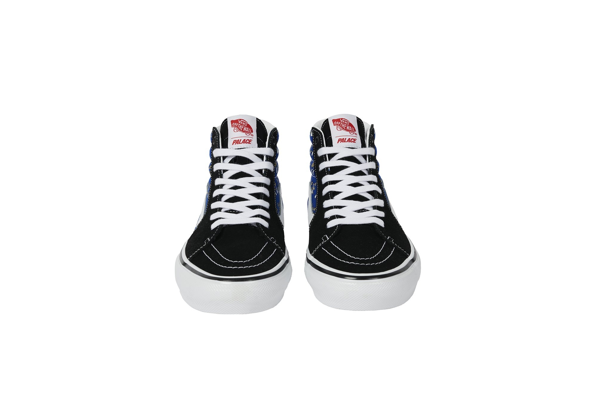 PALACE VANS SKATE SK8-HI BLUE / P SHROOM - 3