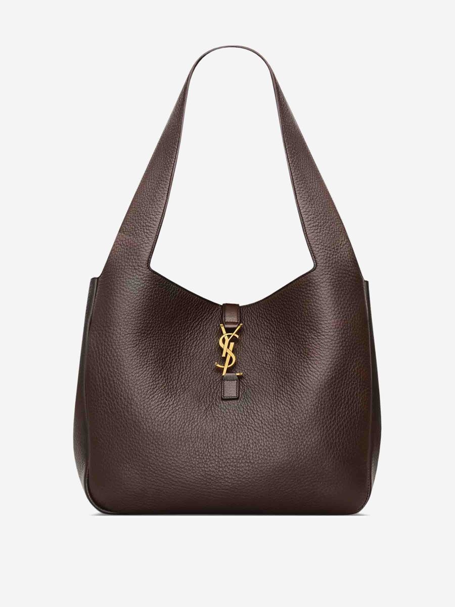 Saint Laurent Bea Leather Shoulder Bag - 3