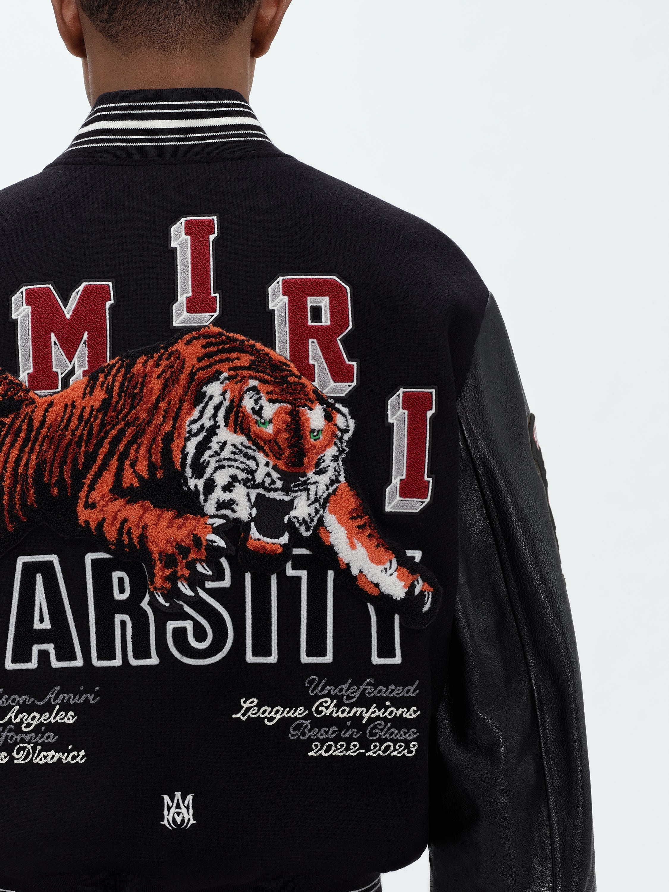AMIRI VINTAGE PATCH VARSITY BOMBER - 6954538500161 | REVERSIBLE