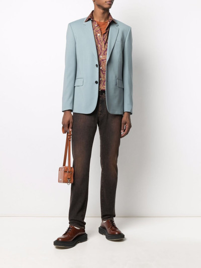 Etro motif-print cotton shirt outlook