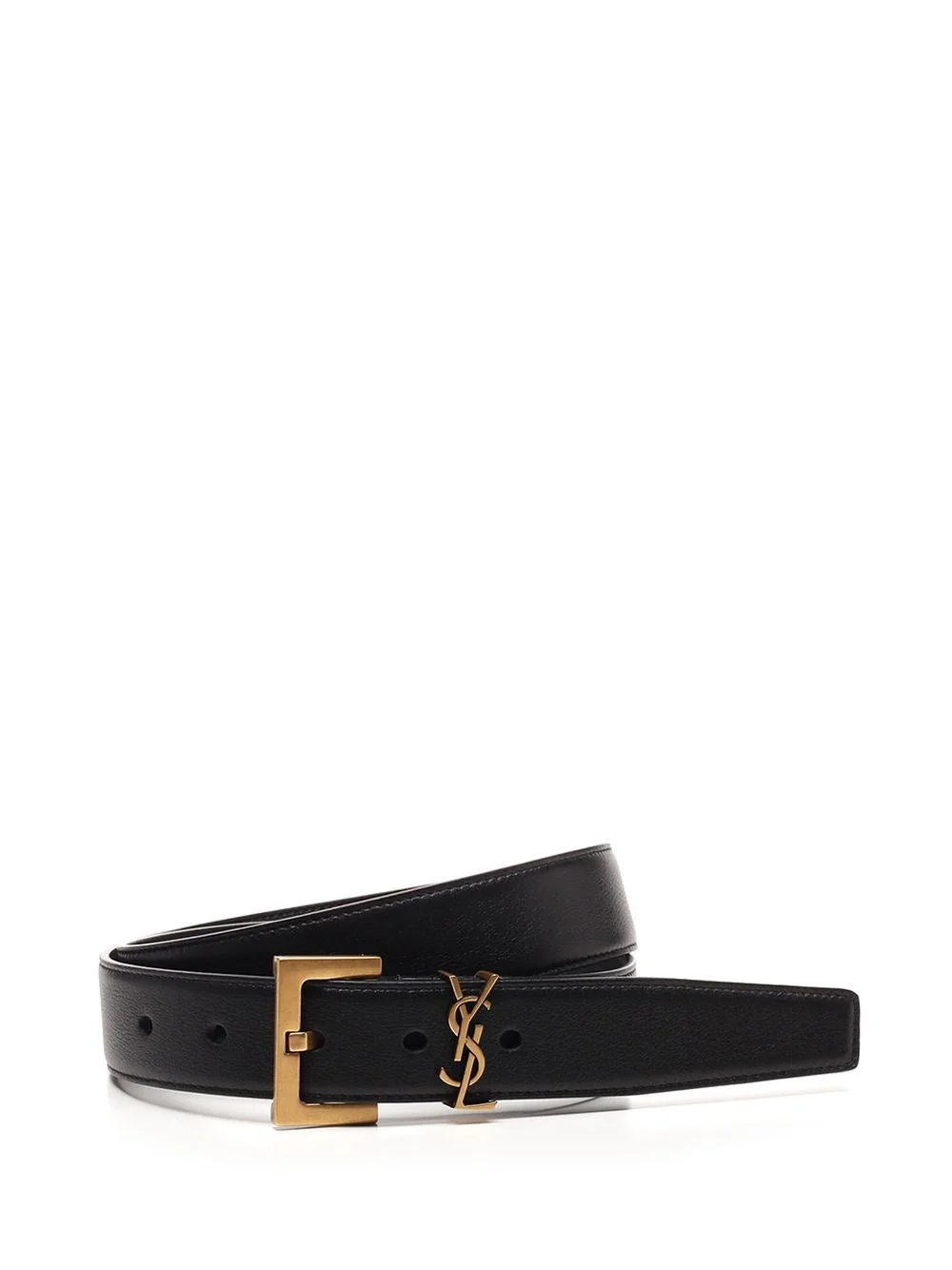 Saint Laurent Women "Ysl" Buckle Belt - 1