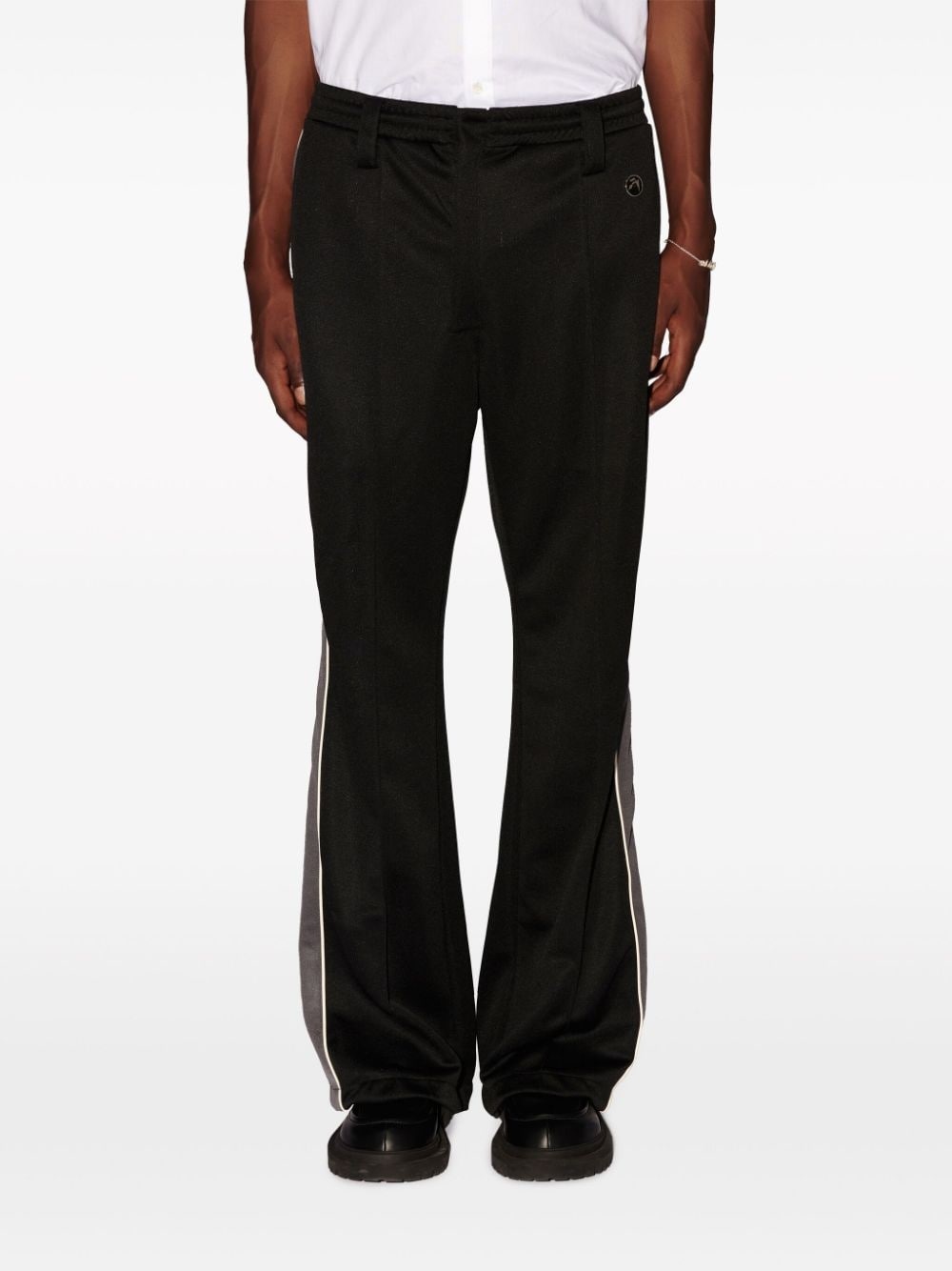 side-stripe track pants - 3