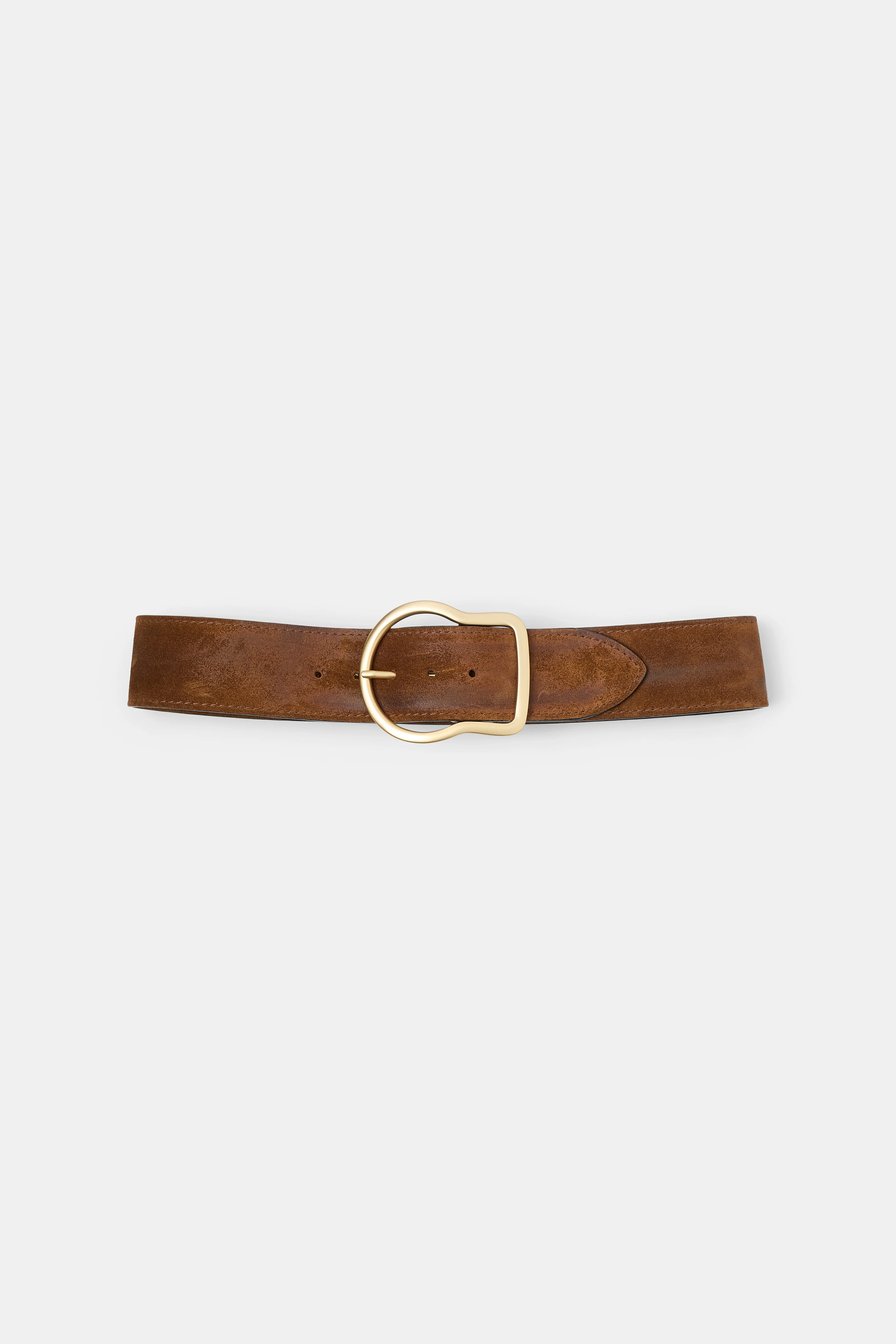 SUEDE SENSATION 6cm waxed belt - 1