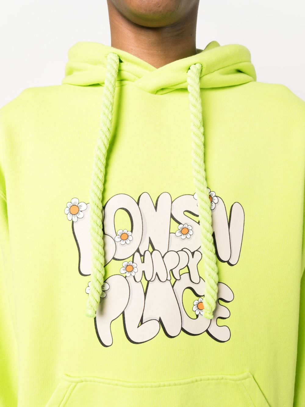 slogan-print hoodie - 5