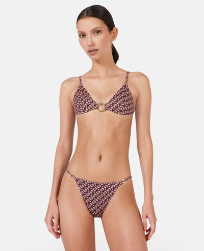 Stella McCartney S-Wave Print Triangle Bikini Top outlook