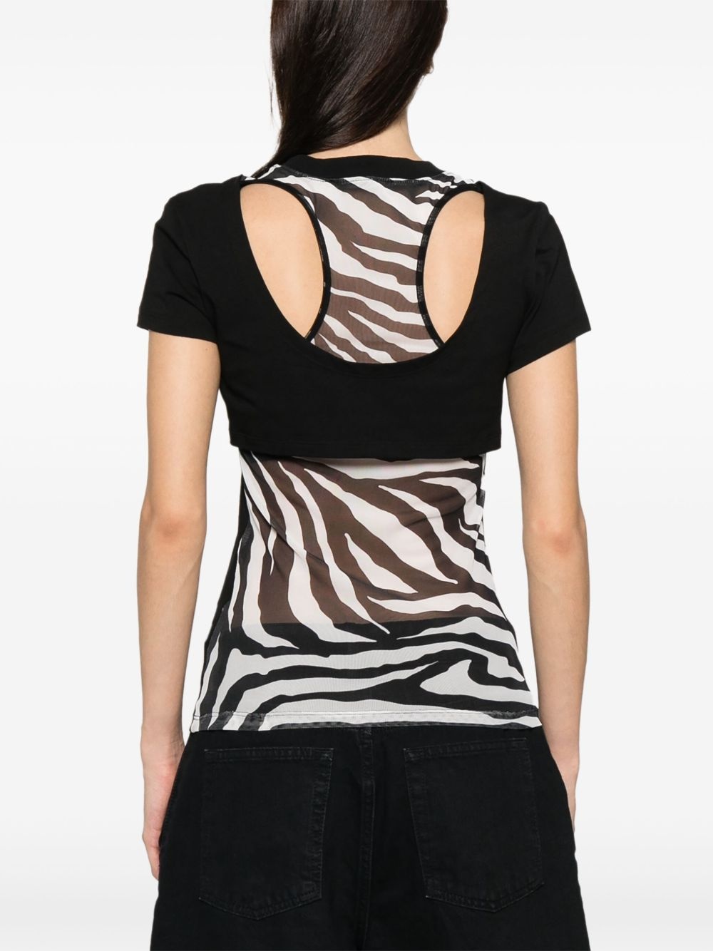 logo-print T-shirt - 4