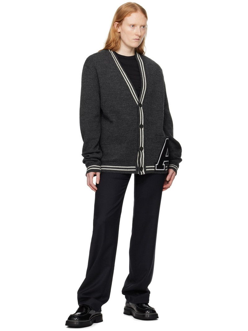 Ambush Gray 'A' Patch Cardigan outlook