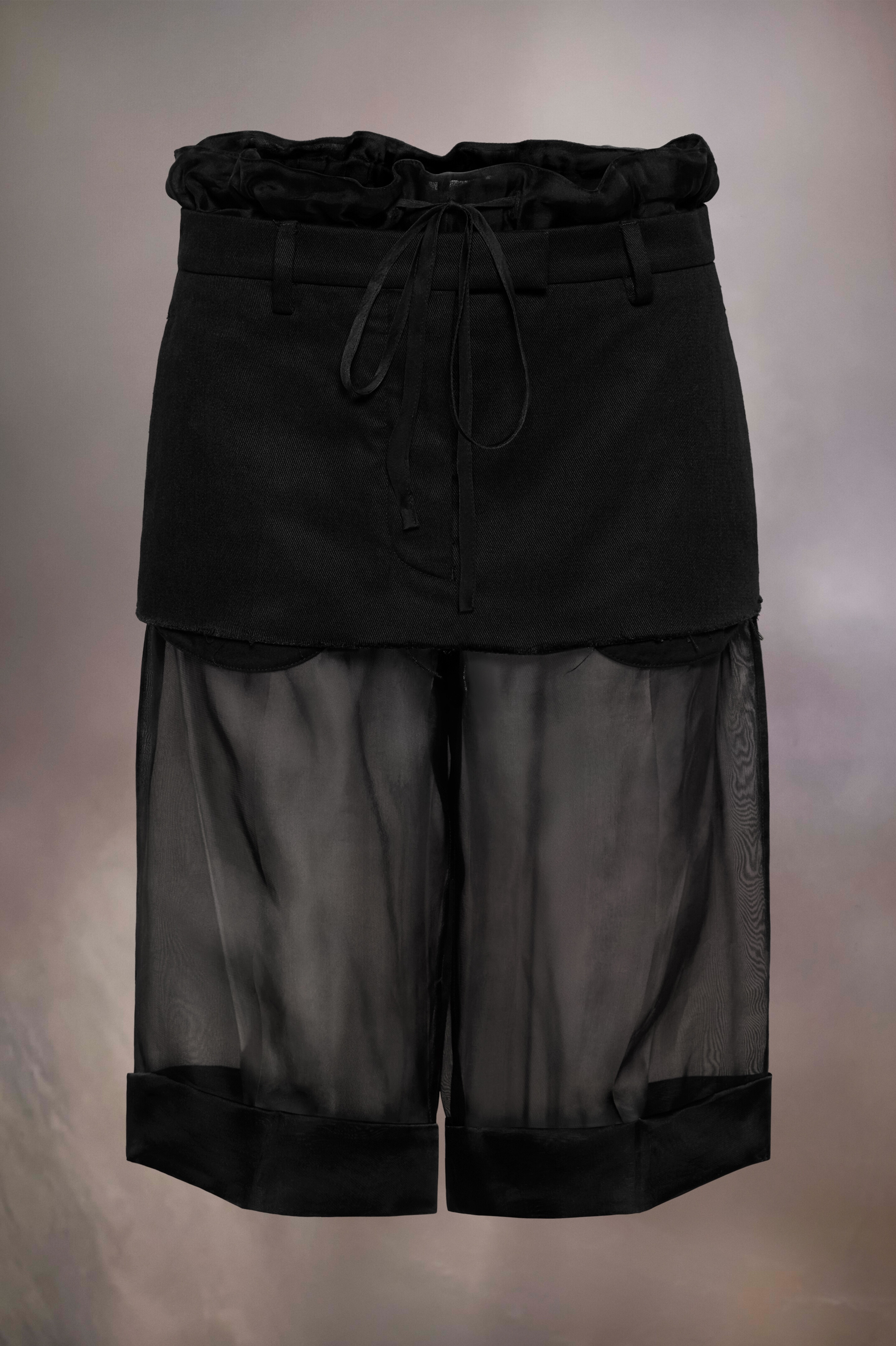 Layered Skirt Shorts - 2