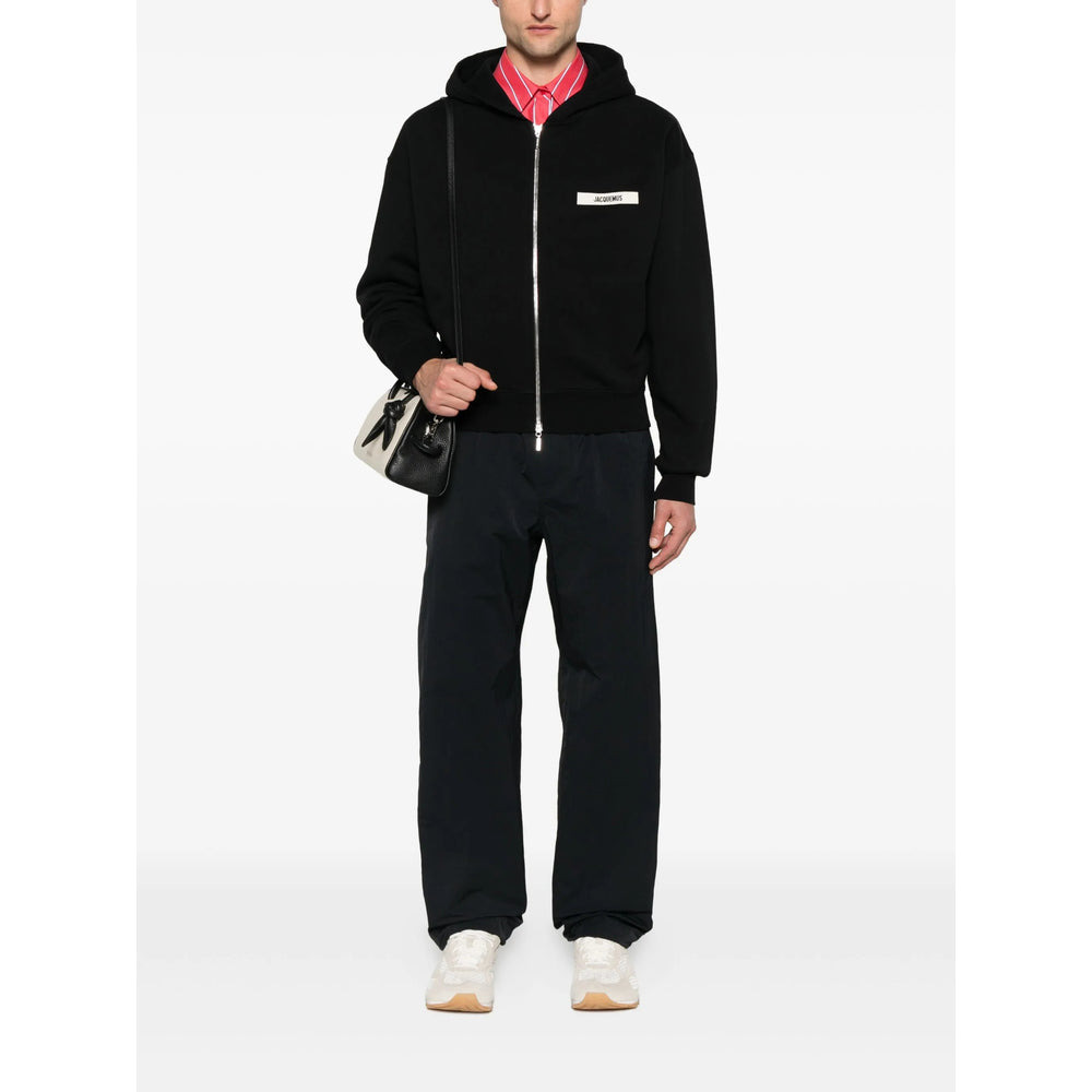 Jacquemus Black Sweaters & Knitwear - Hoodies Men - 2