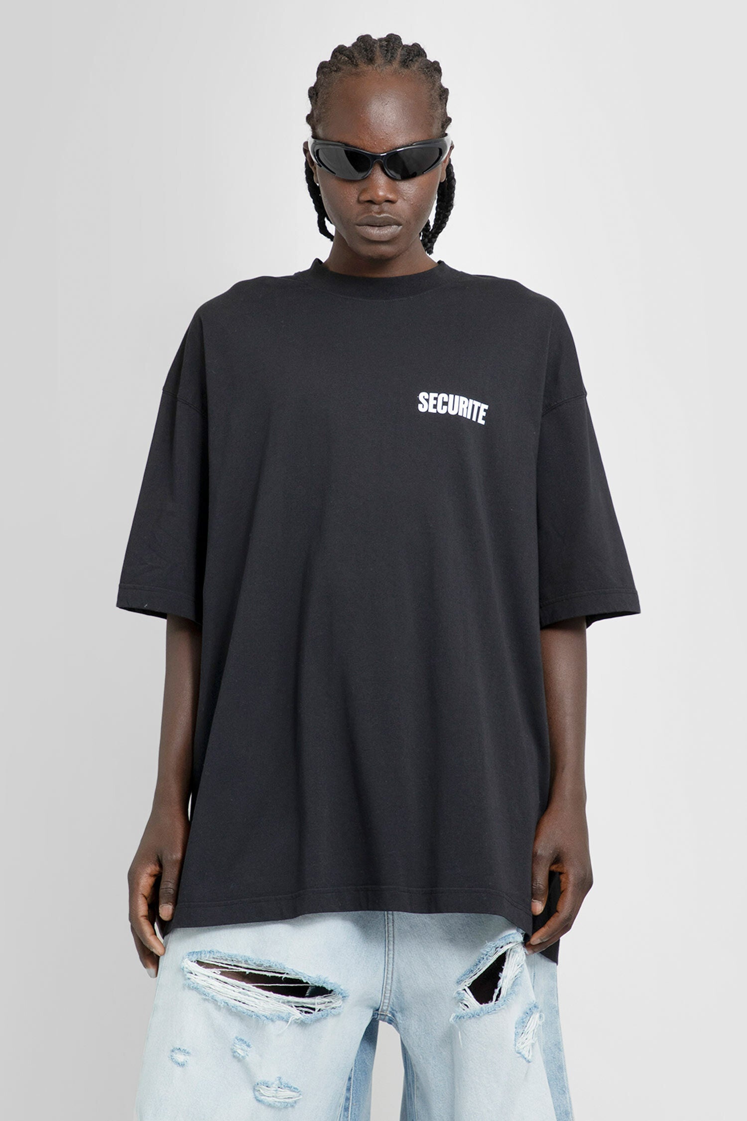 VETEMENTS MAN BLACK T-SHIRTS - 2