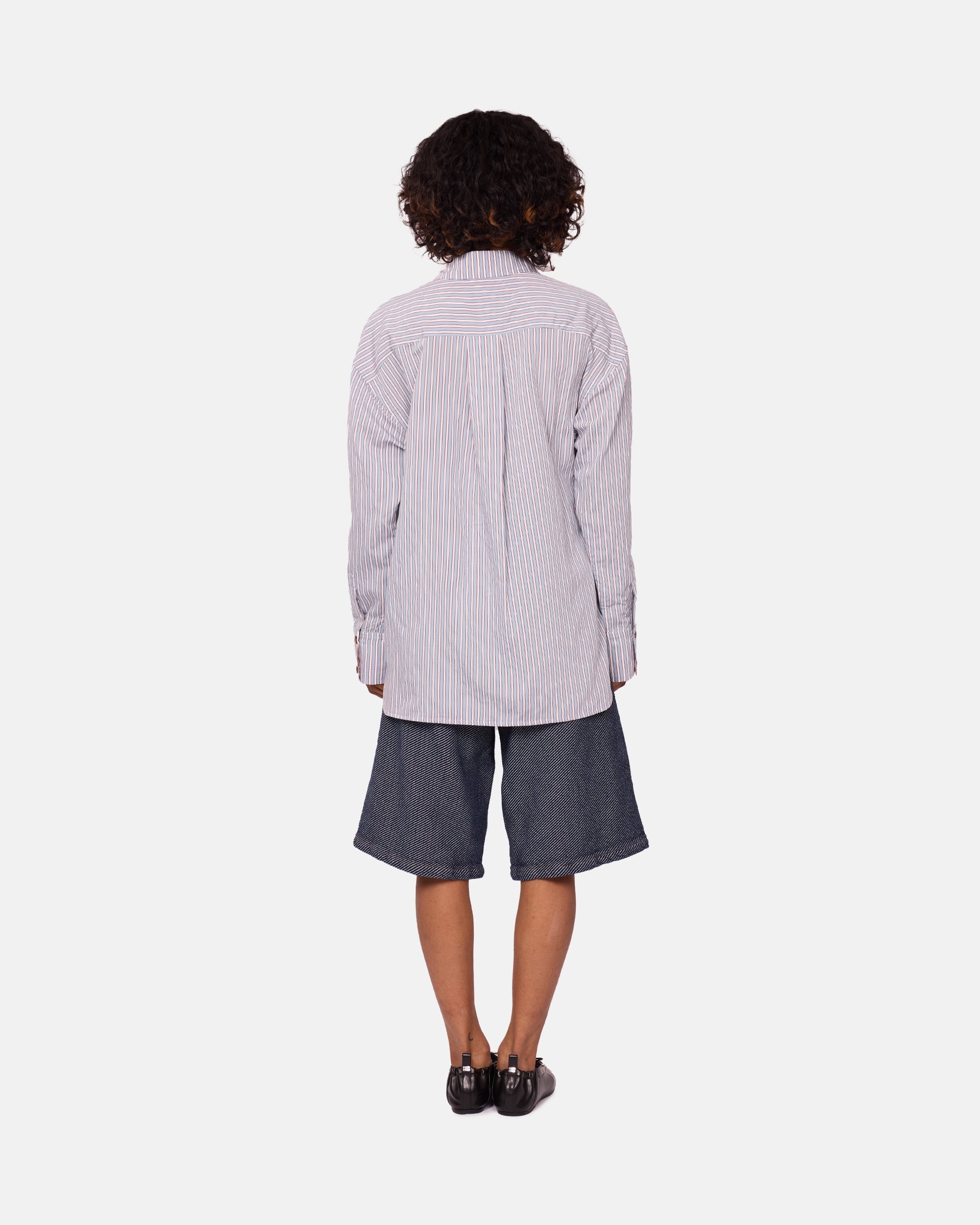 Yarn Dyed Stripe Shirt - 5