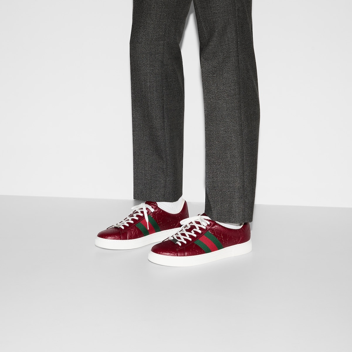 Men's Gucci Ace sneaker with Web - 3