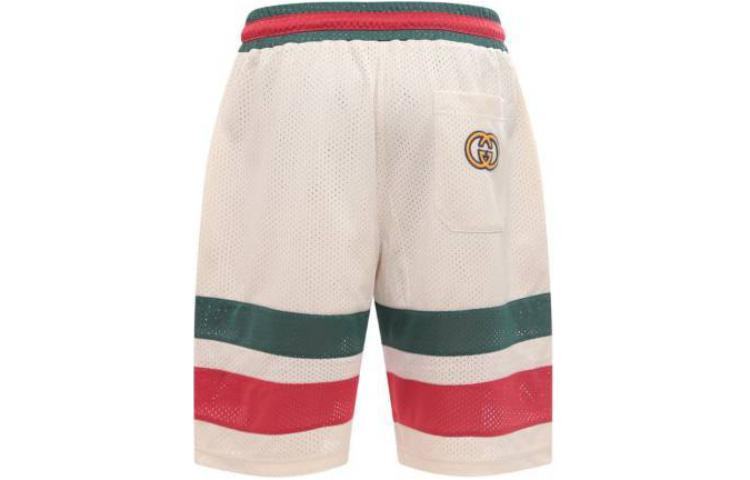 Gucci Mesh Fabric Shorts 'Off White' 737407-XJFFK-9325 - 2