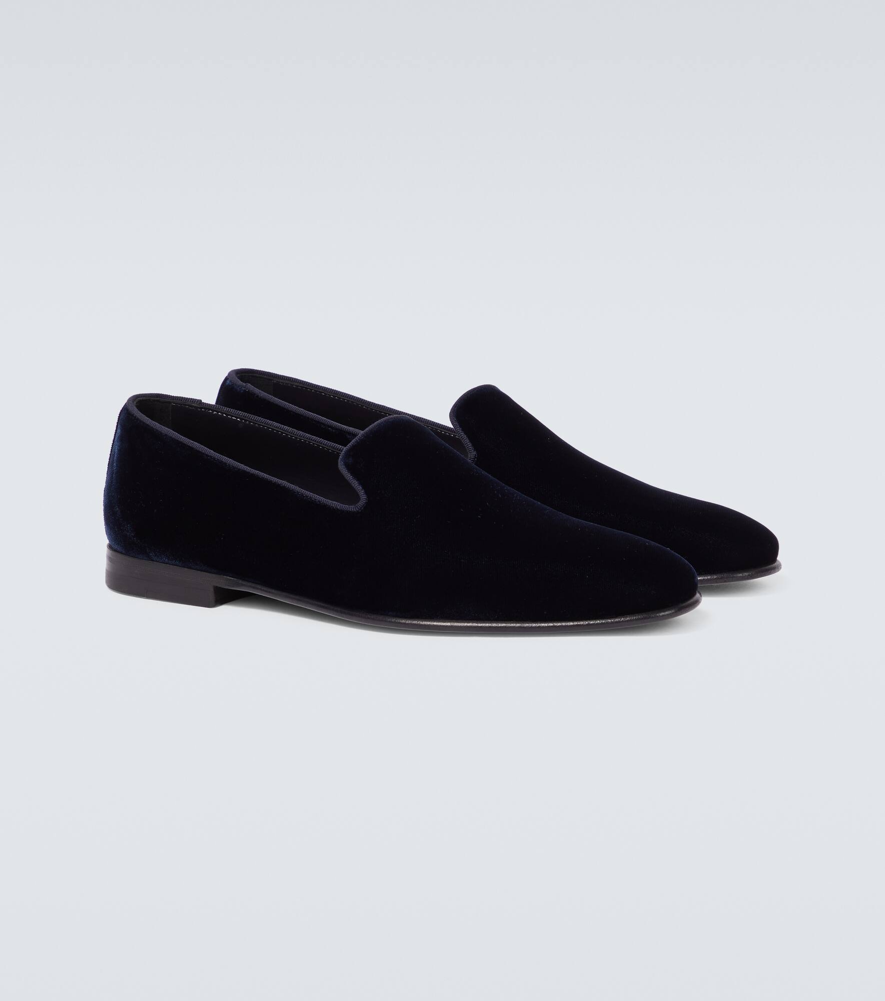 Mario velvet loafers - 5