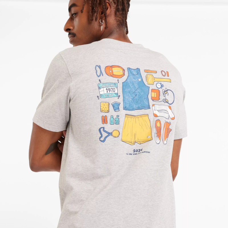 NYC Marathon Graphic T-Shirt 4