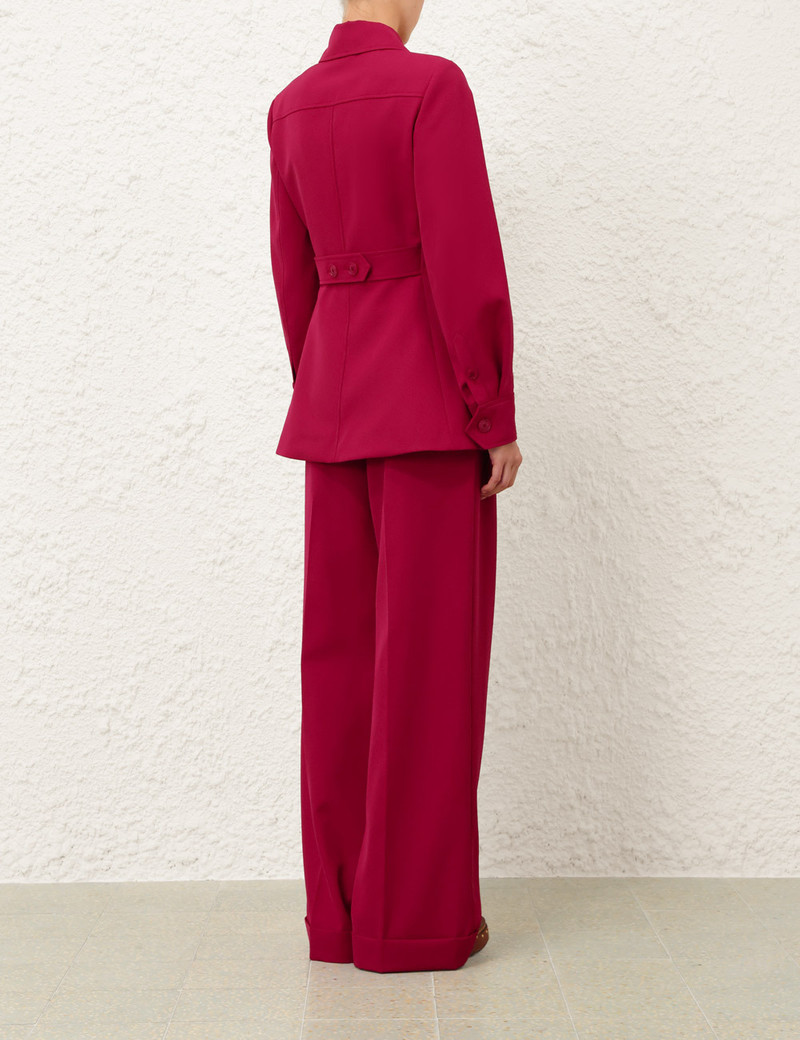 LUNA WOOL POCKET BLAZER 5