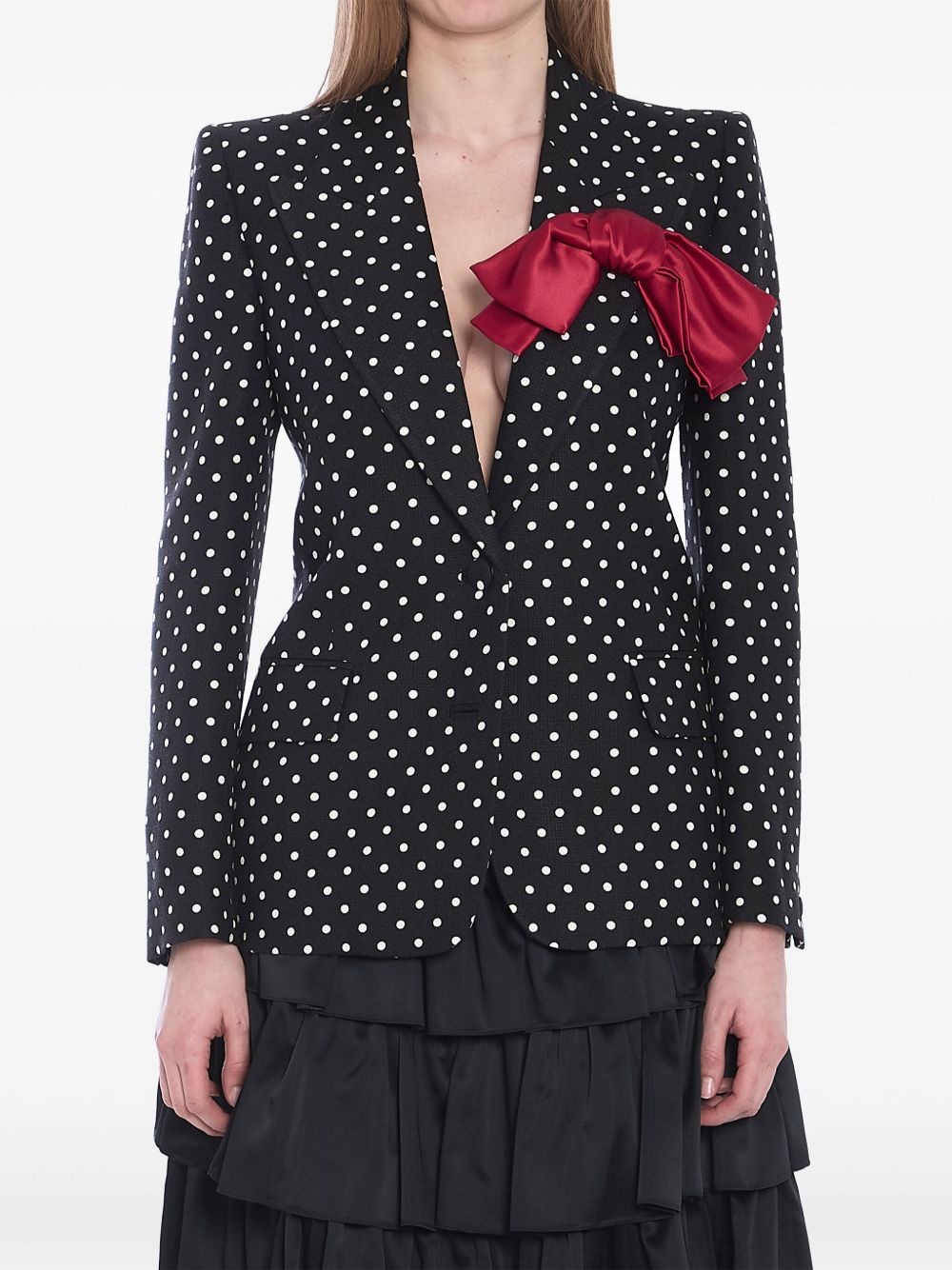 plusdepois-print jacket - 2