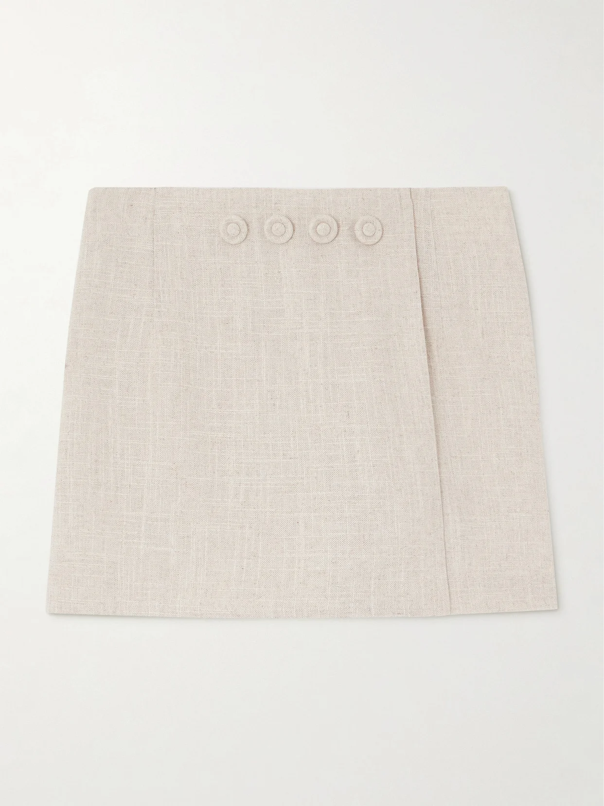 Jean Embellished Woven Mini Skort - 1