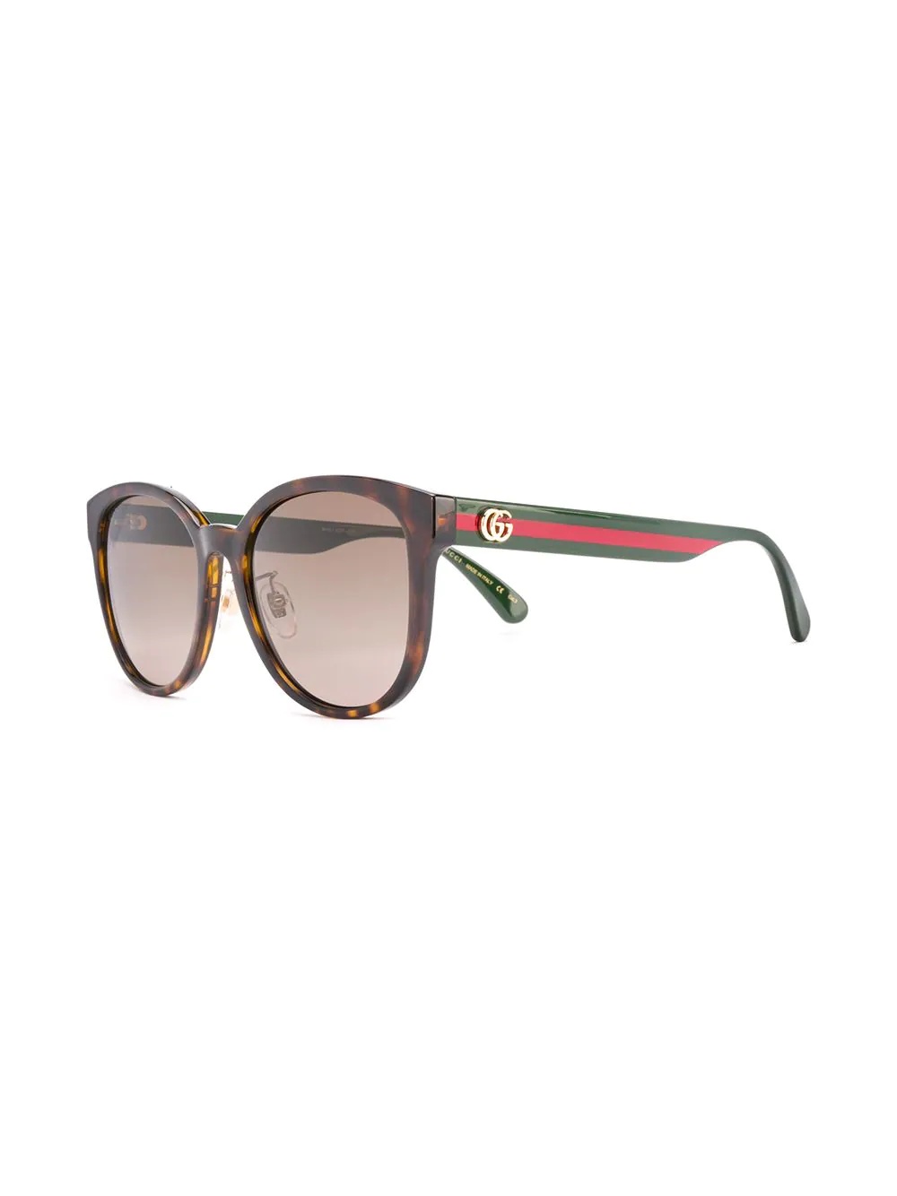 signature Web-stripe sunglasses - 2