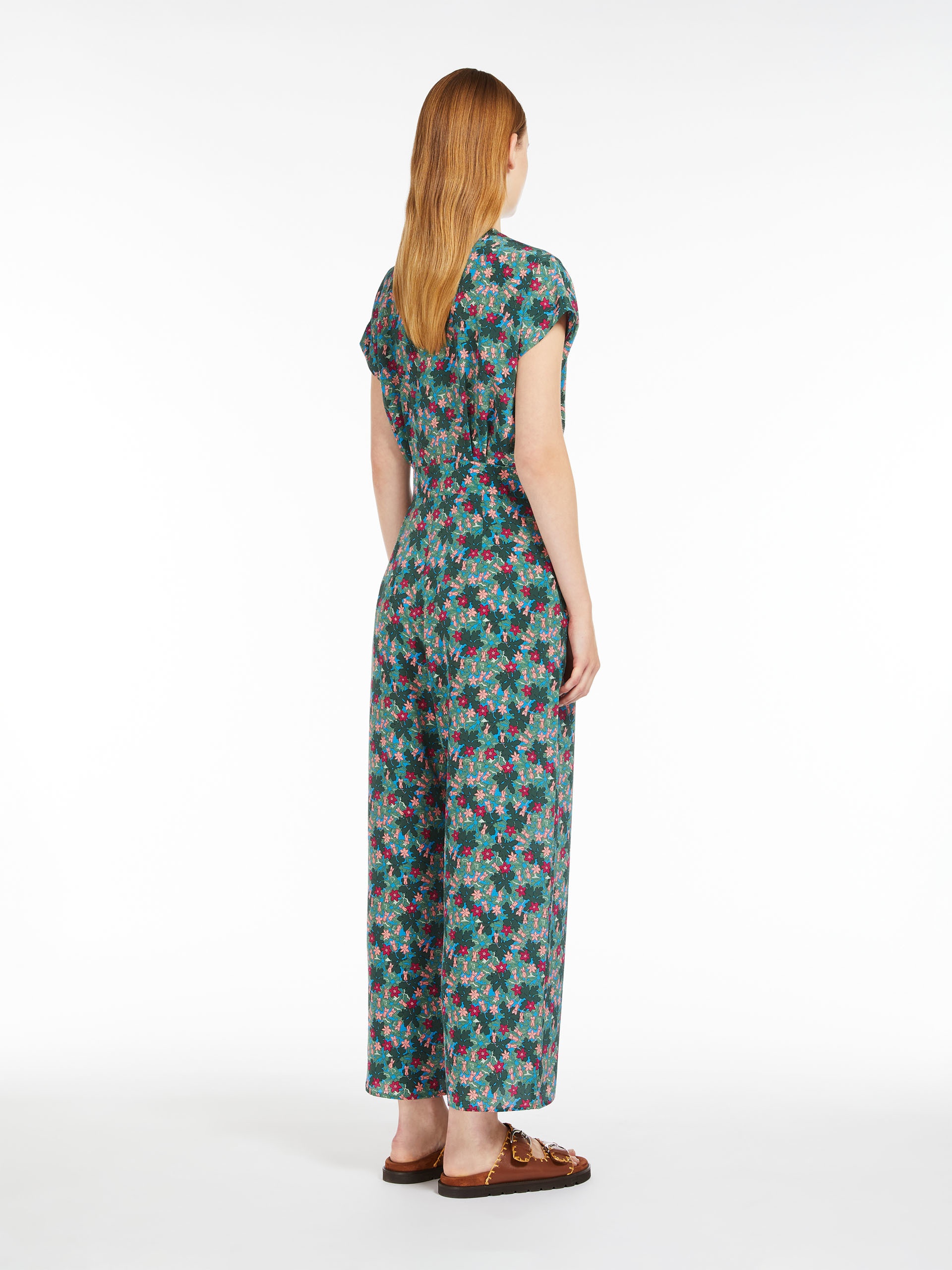 DOLLARO Silk crepe de chine jumpsuit - 4
