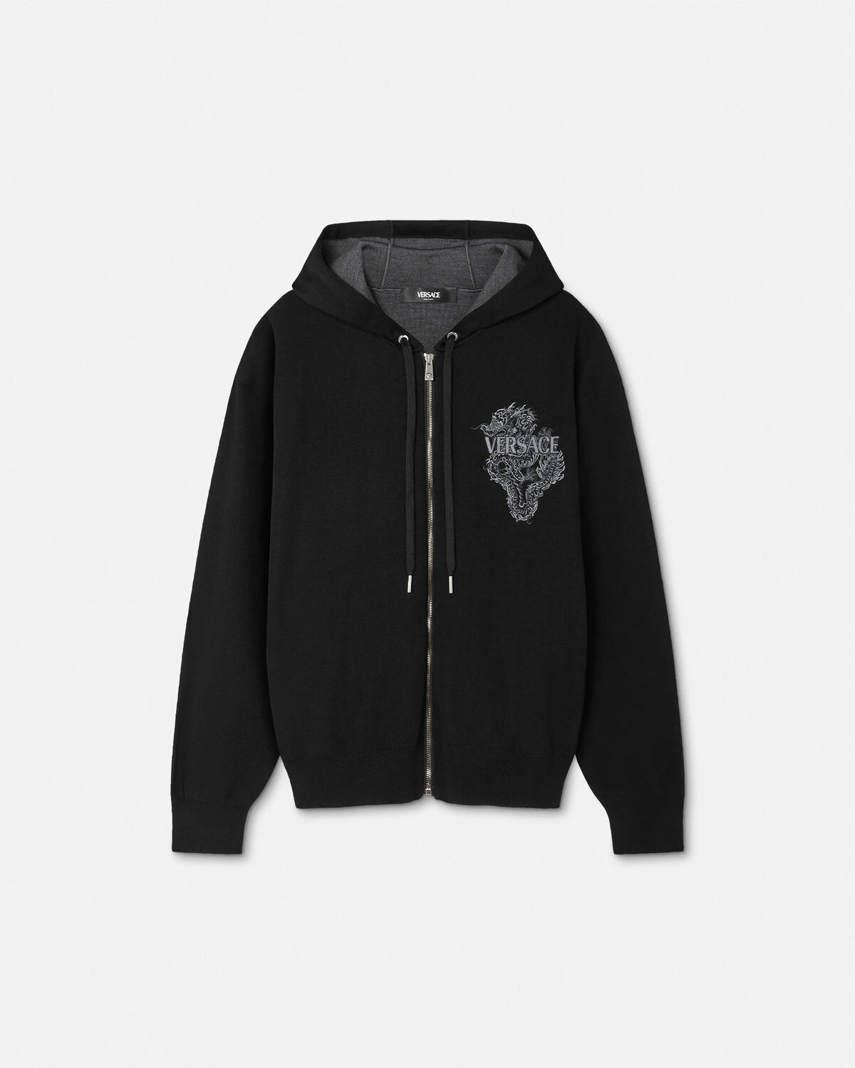 Year of the Dragon Knit Zip Hoodie - 1