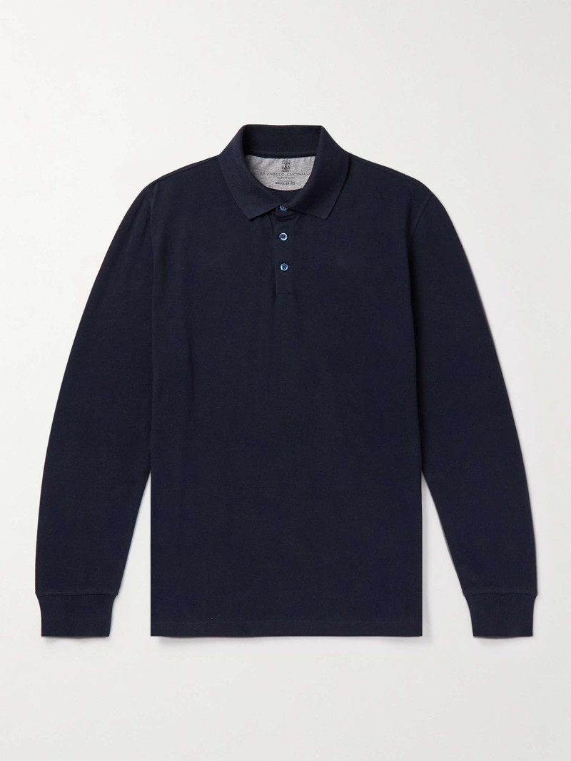 Cotton-Piqué Polo Shirt 1