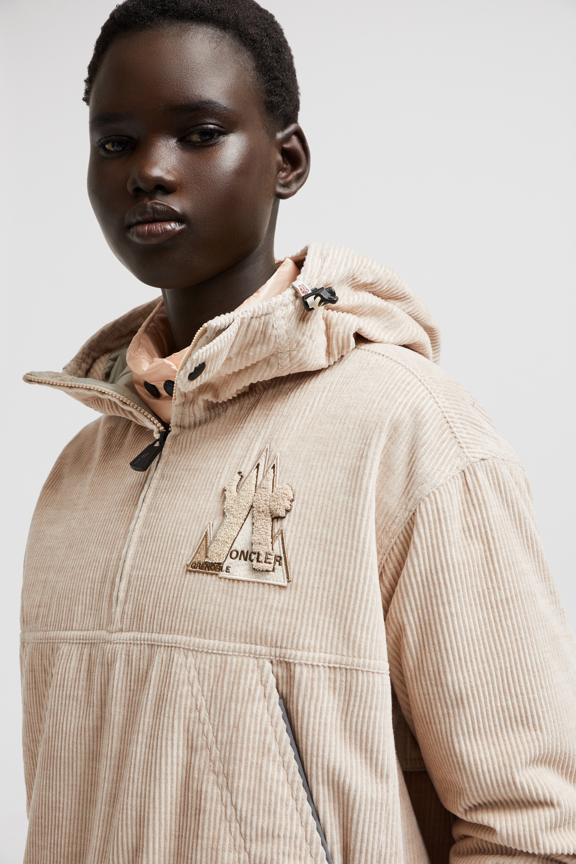 Hooded Corduroy Top - 4